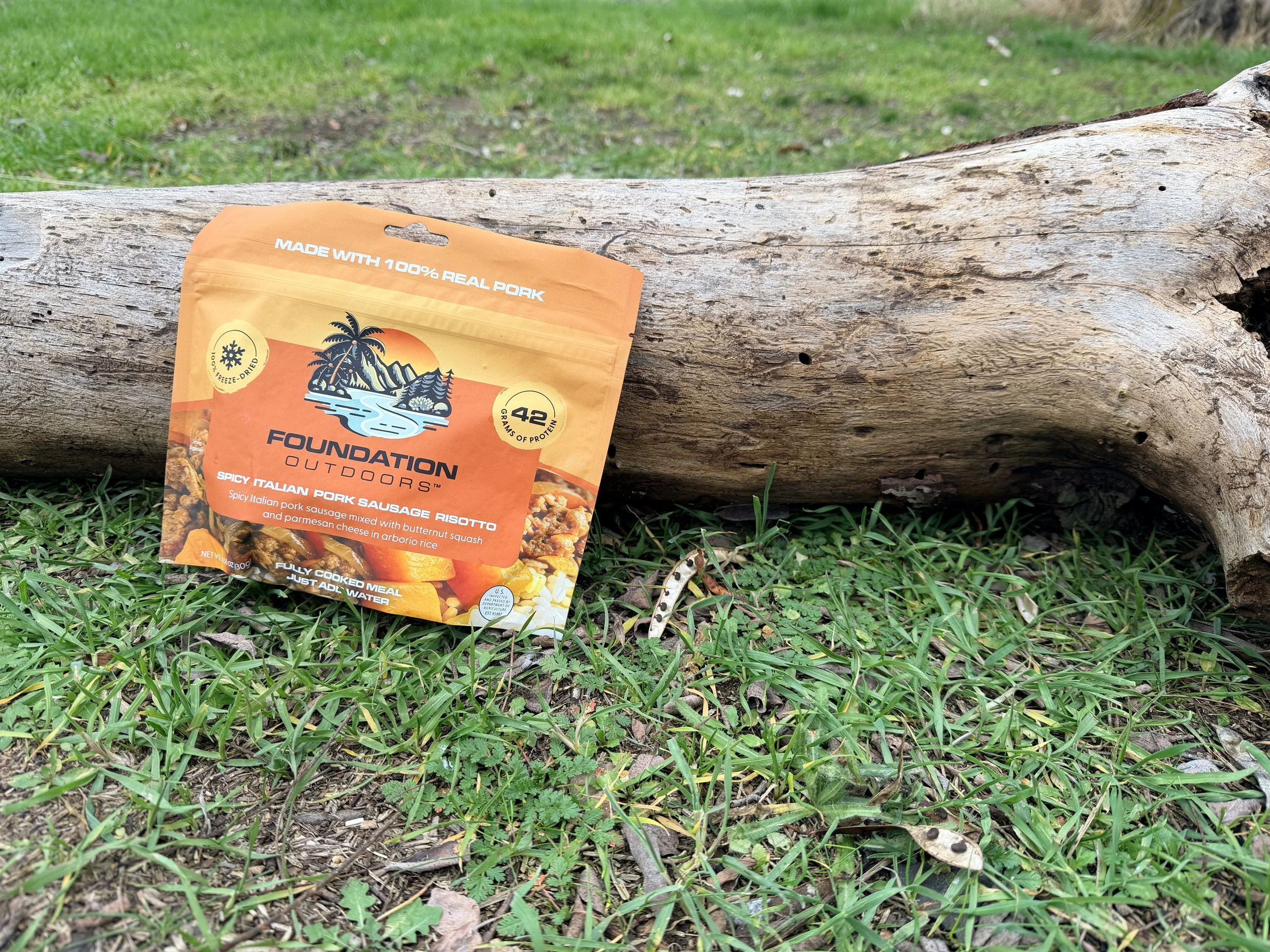 Foundation Outdoors Spicy Italian Pork Sausage Risotto