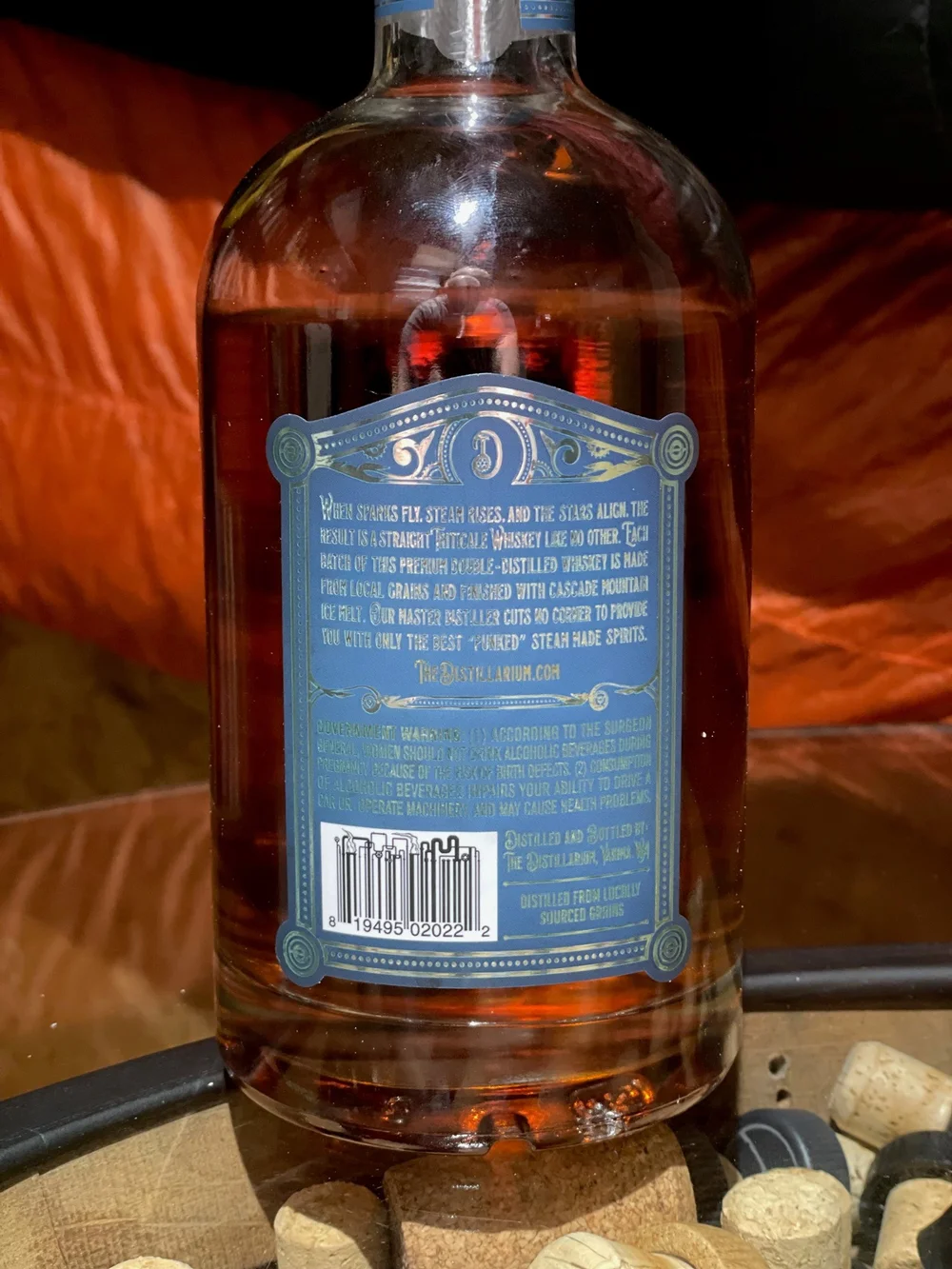 The Distillarium’s Straight Triticale Whiskey — Top Shelf Backpacking