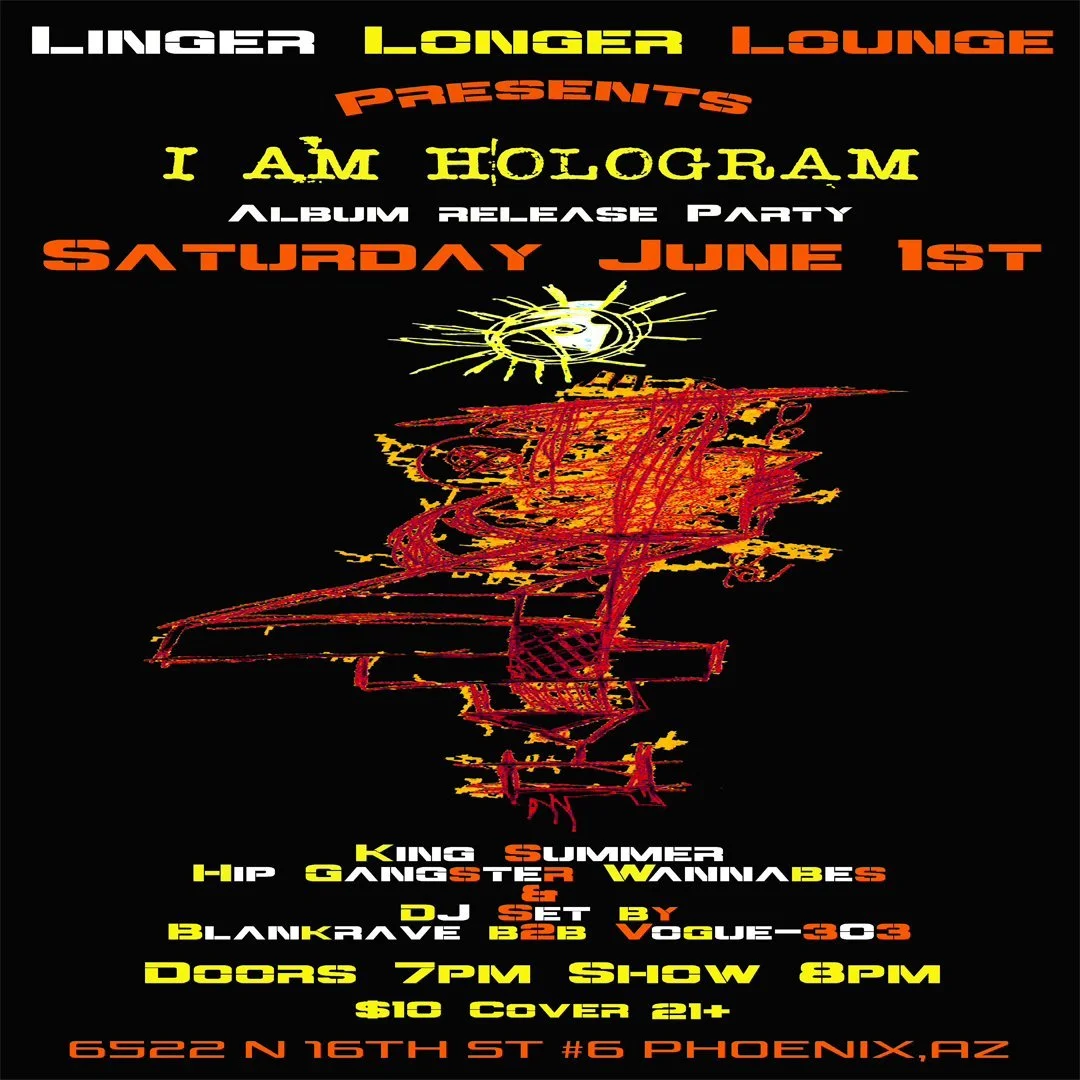 It's hard to believe this is now a week away. Which means I hit the road very soon. Most bands plan a big tour for a new record. I'm planning more of a vacation. This is a party. A get-together. Sometimes the only way to see your musician friends &am