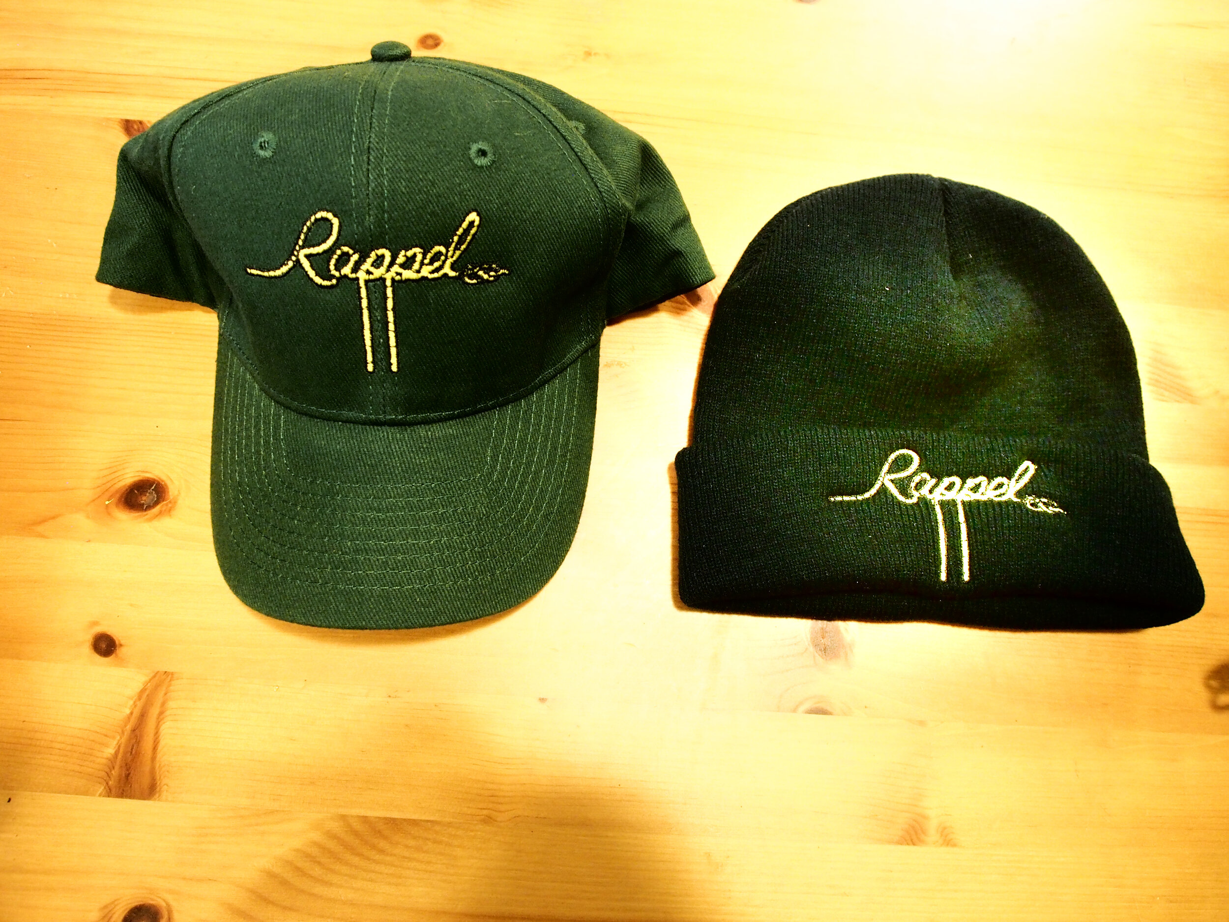 Hats and Beanies bottle green design
