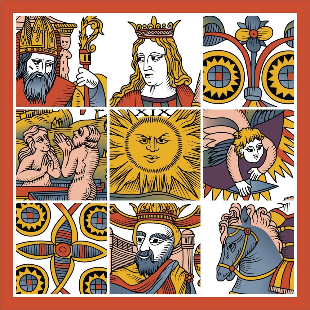 Jacques Vieville Tarot Deck by Krisztina Kondor | Artisan Tarot 