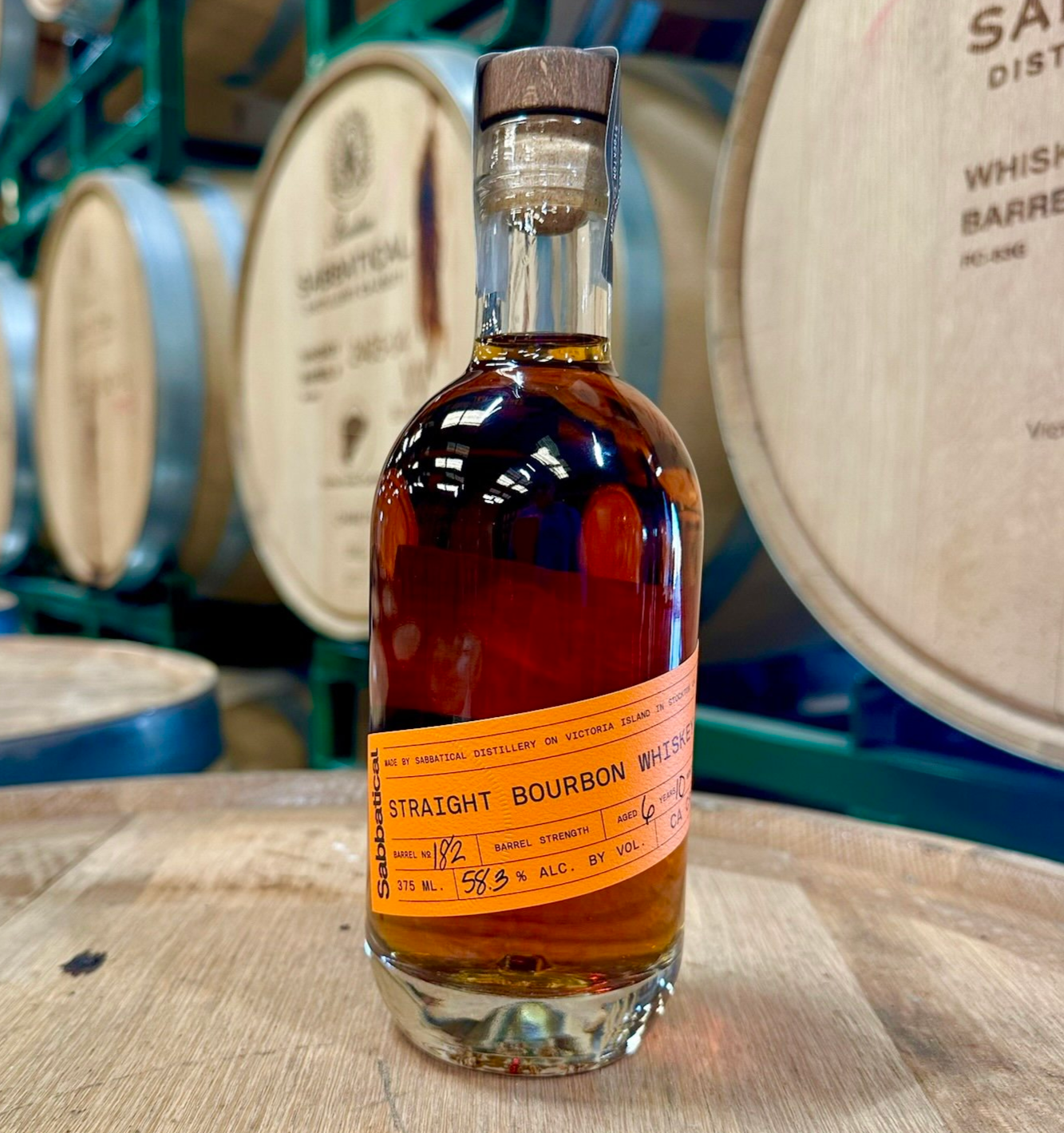 Single Barrel Select Bourbon Bottle