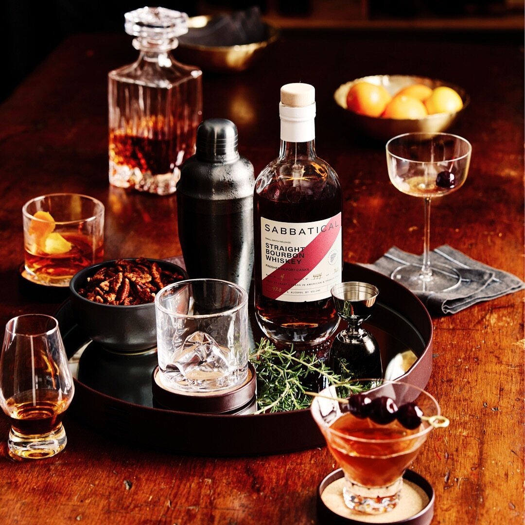 Enjoy your Sabbatical 

🥃 @drinksabbatical Port Cask Finished Straight Bourbon 

#cheers 

📸
Photographer: @neetu_laddha
Stylist: @lauracook
Props: @toque_blanche_store 
Studio: @offsitestudio