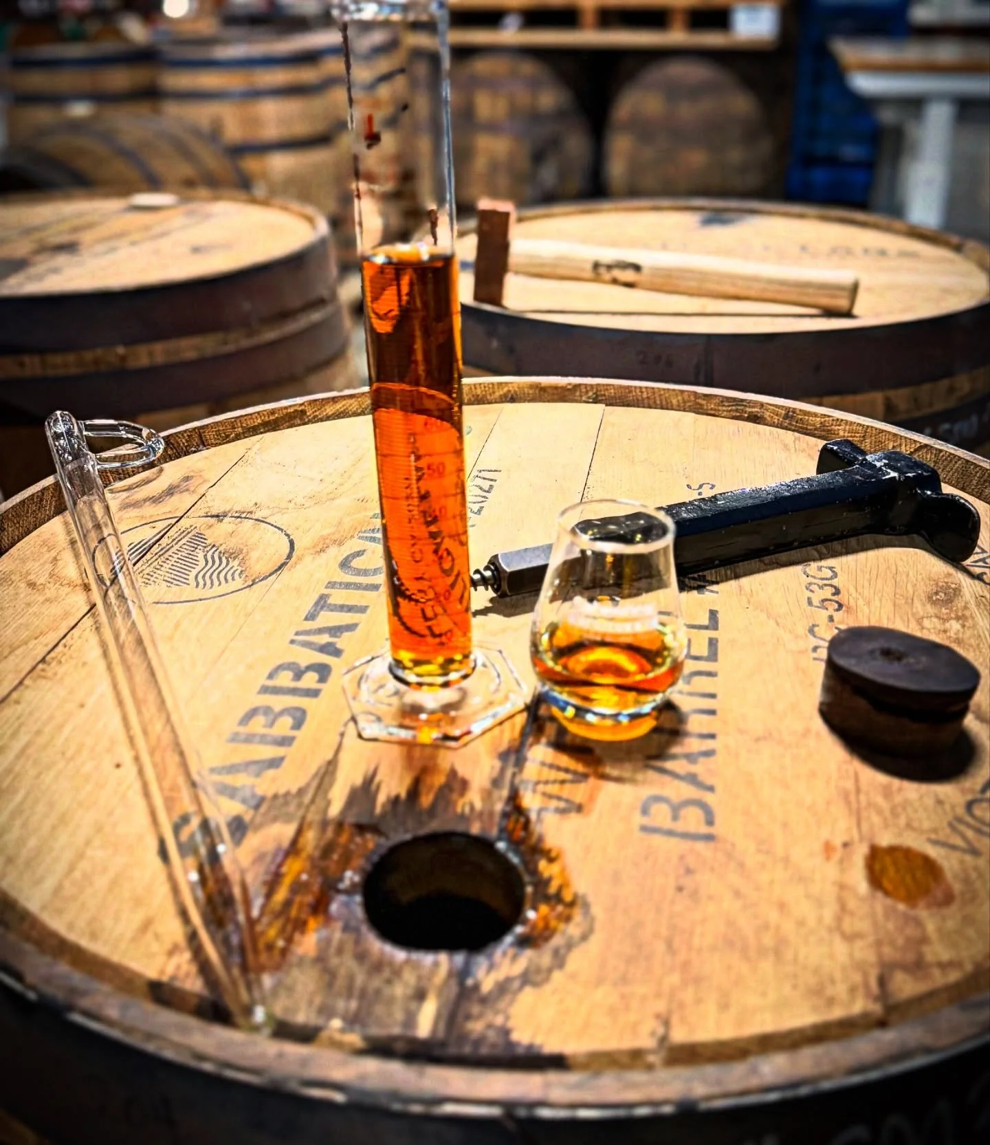 Quality control 🥃

//

#whiskeylab
#singlemalt 
#dowork 
#getbarreled
#sabbatical