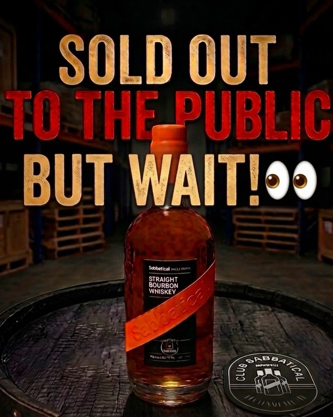 Wow! Our latest single barrel partner pick with @whiskeybonded 🤝 was a such a hit that it completely sold out almost immediately after its public release! Luckily, we believe in second chances, and with a pick this good we were able to save some ext