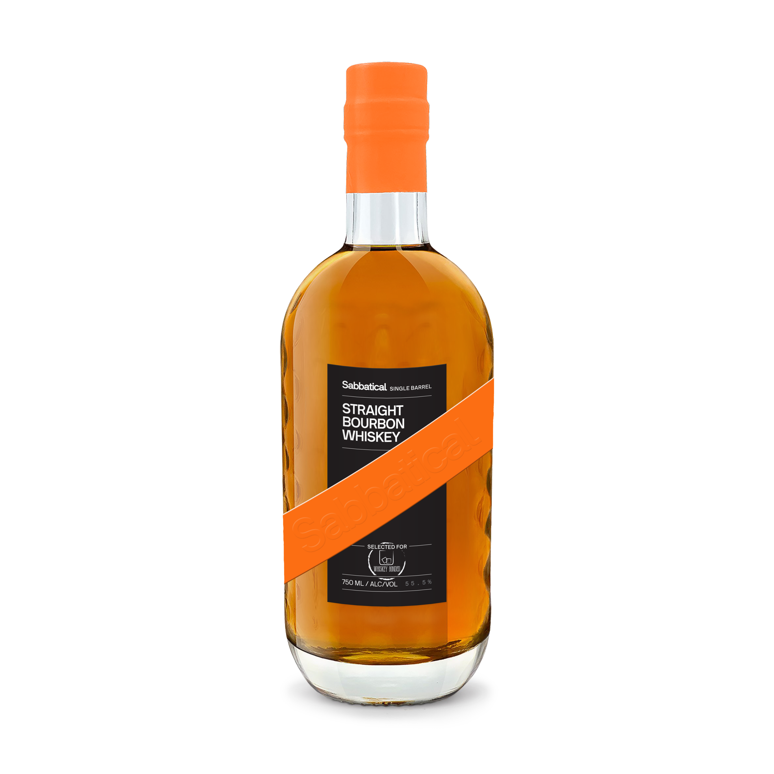 SabbaticalxWhiskey Bonded Barrel Pick Bourbon Bottle Image.png