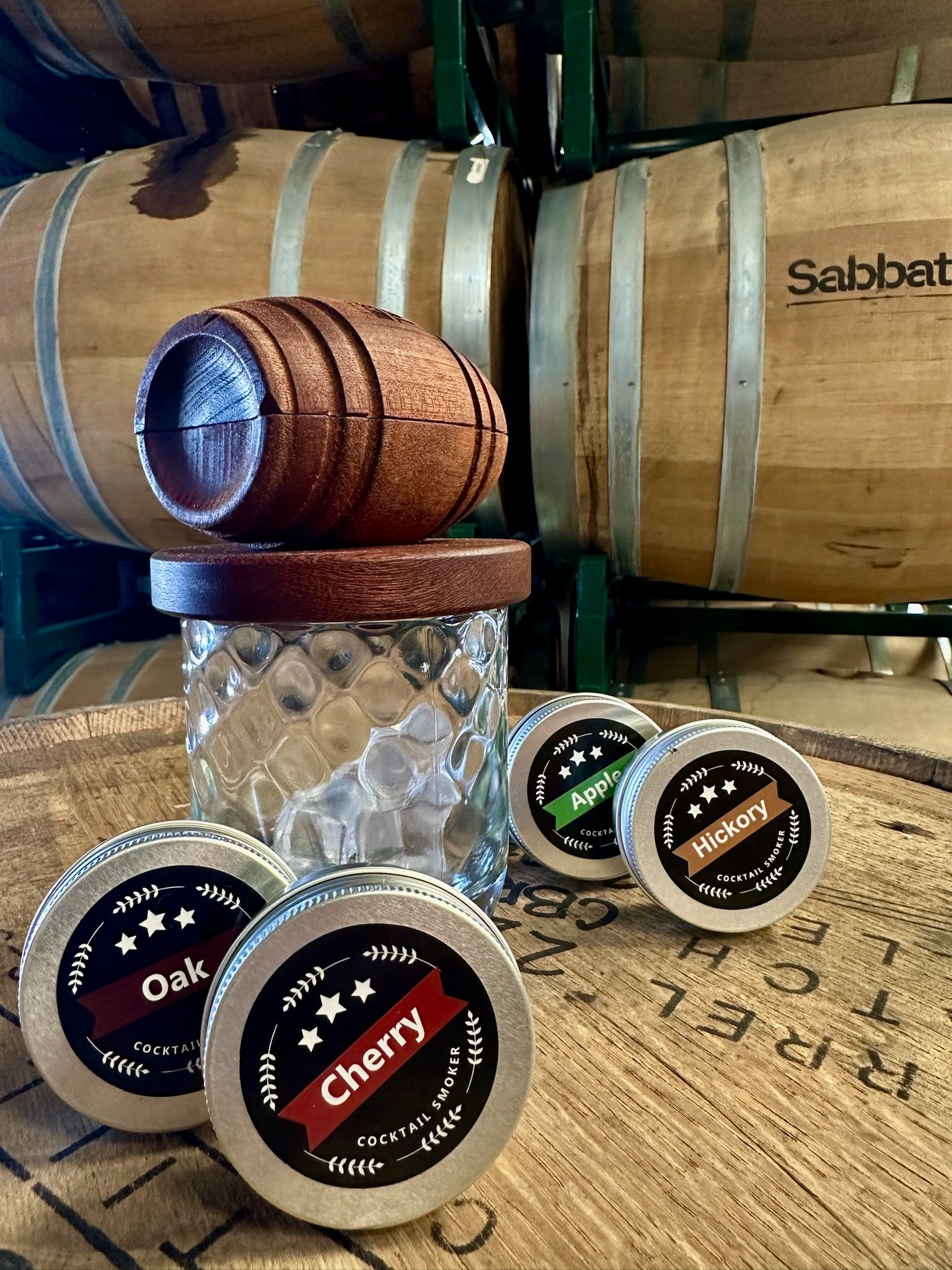 Sab barrel smoker on glass.JPG