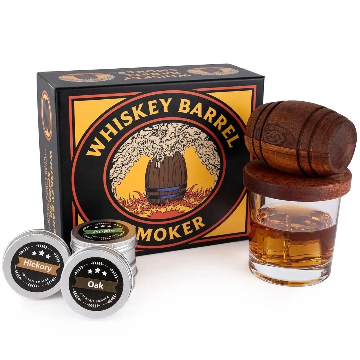 Whiskey Barrel Cocktail Smoker Kit