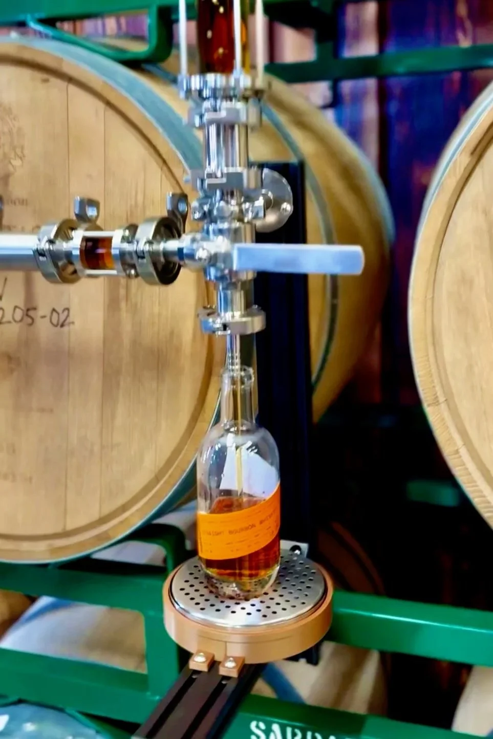 Fill Your Own Bottle of Bourbon Straight from the Barrel