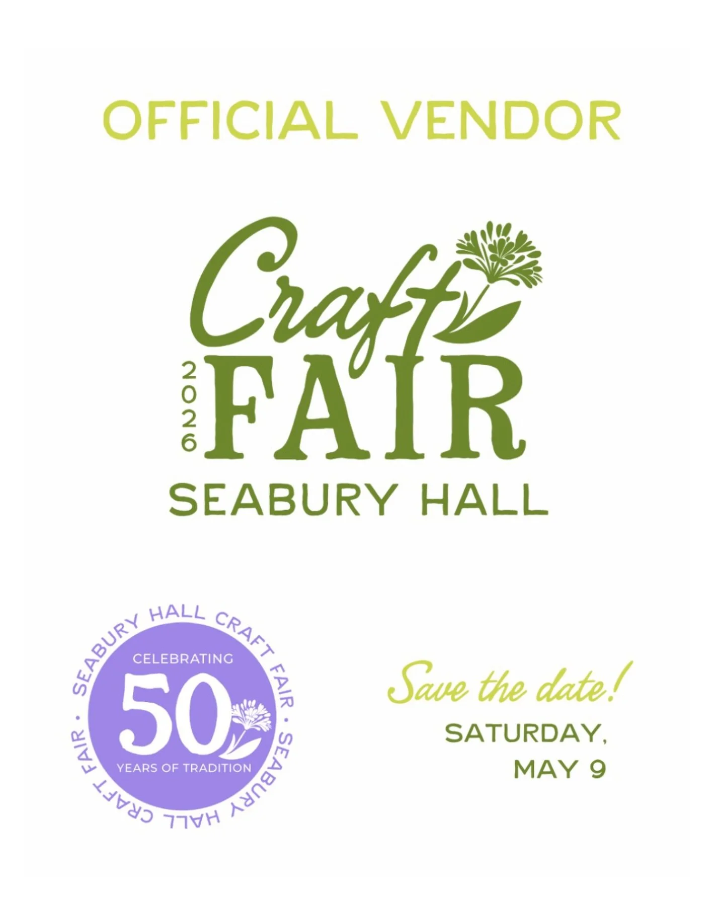 Soooo excited for another year at the @seaburyhallcraftfair !!