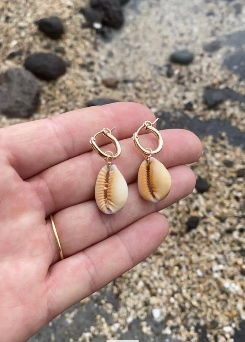 Cowrie Shell Earrings