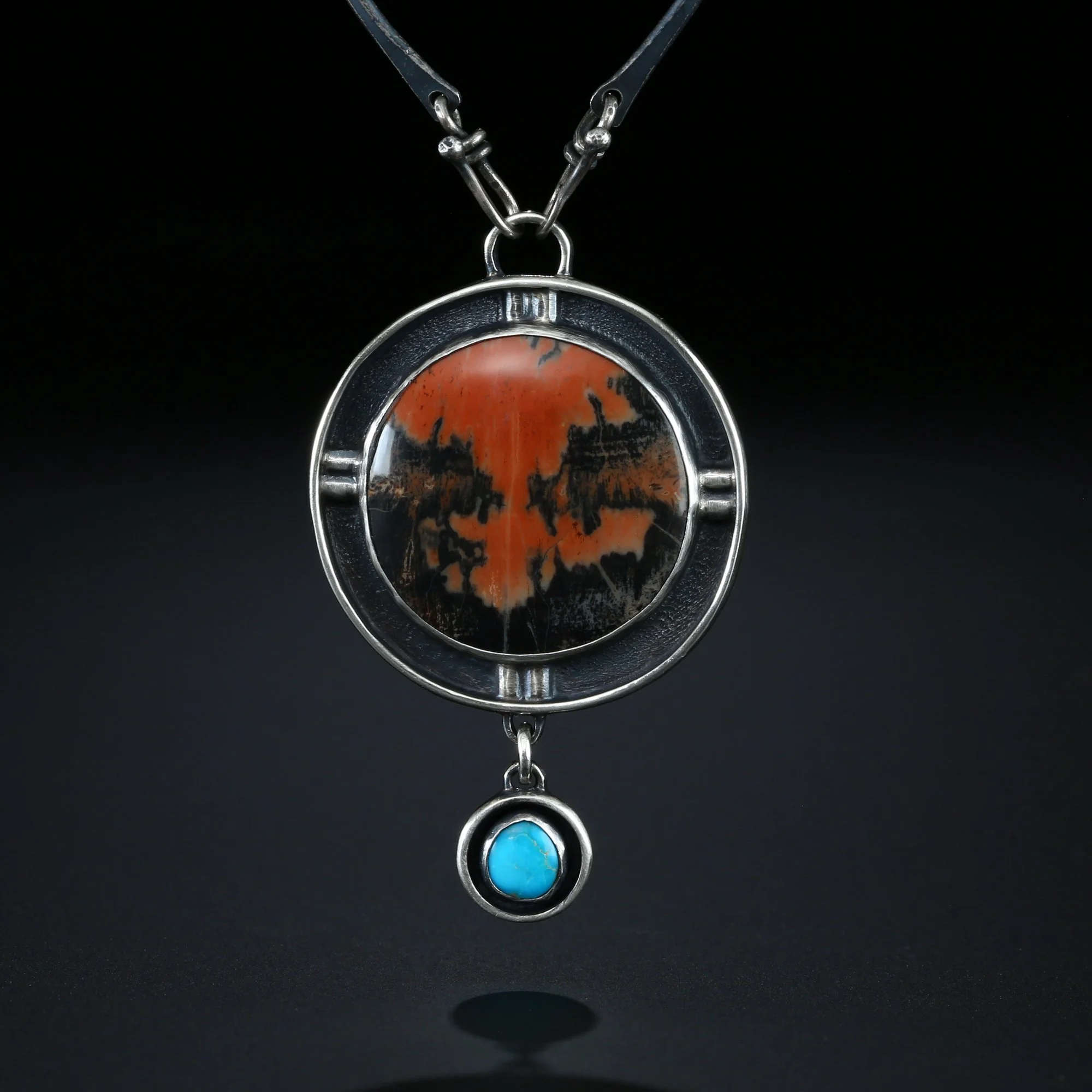 Arizona Petrified Wood and Kingman Turquoise