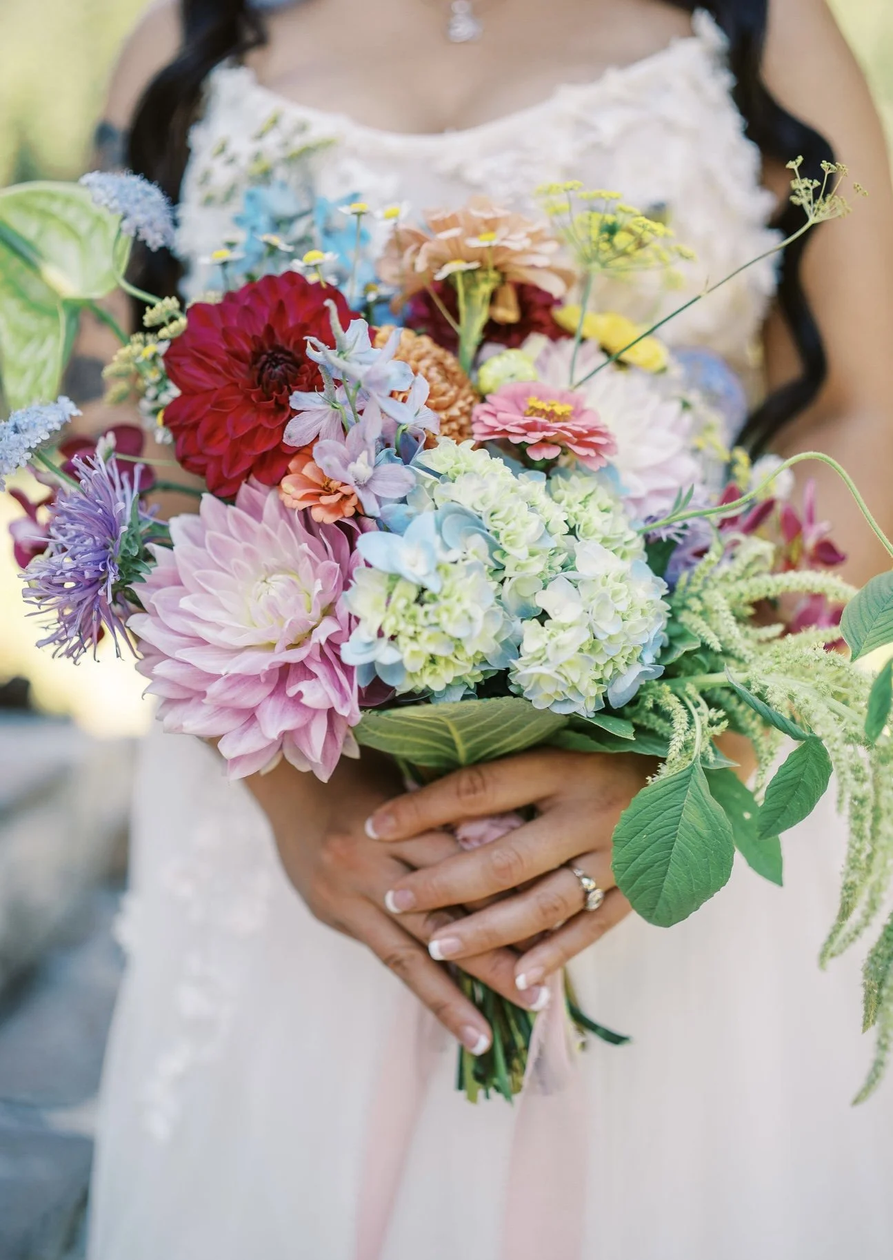 | Florals by The Petal Dispatch | Photography by Kris Ou Photo | www.krisouphoto.com | Pictured: Lush Bridal Bouquet