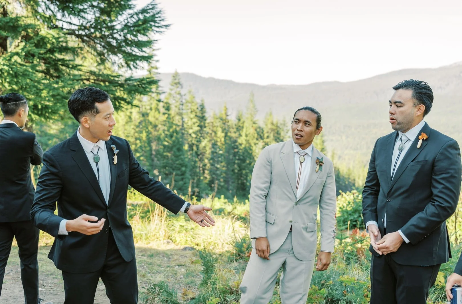 | Florals by The Petal Dispatch | Photography by Kris Ou Photo | www.krisouphoto.com | Pictured: Bud Vase Boutonnières |