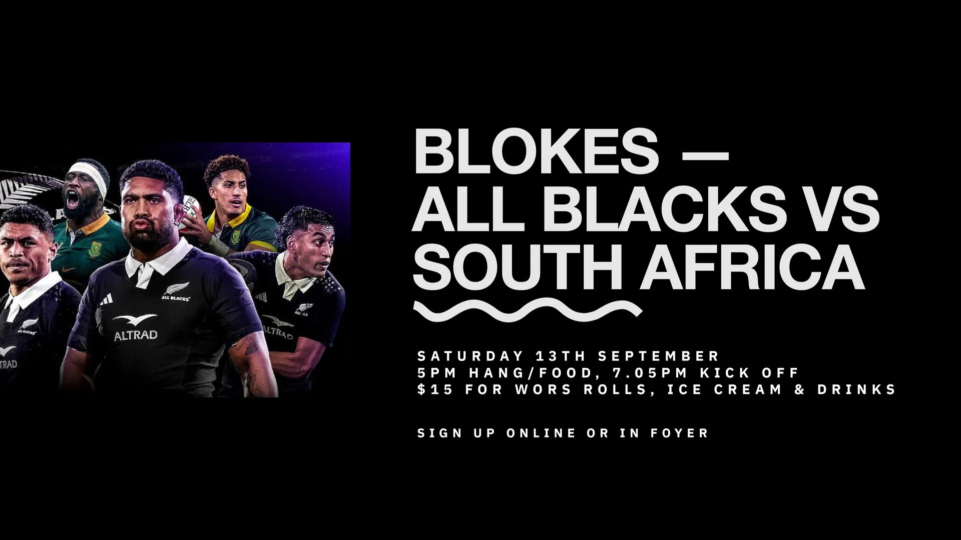 Blokes - All Blacks vs South Africa