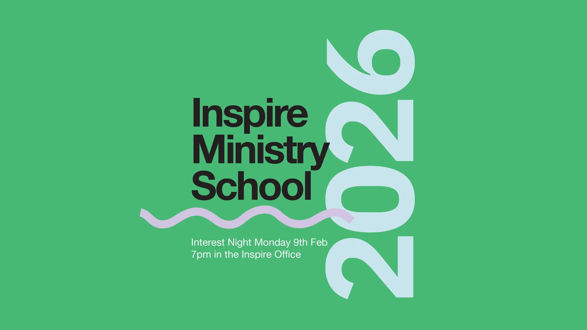 Inspire Ministry School Interest Night