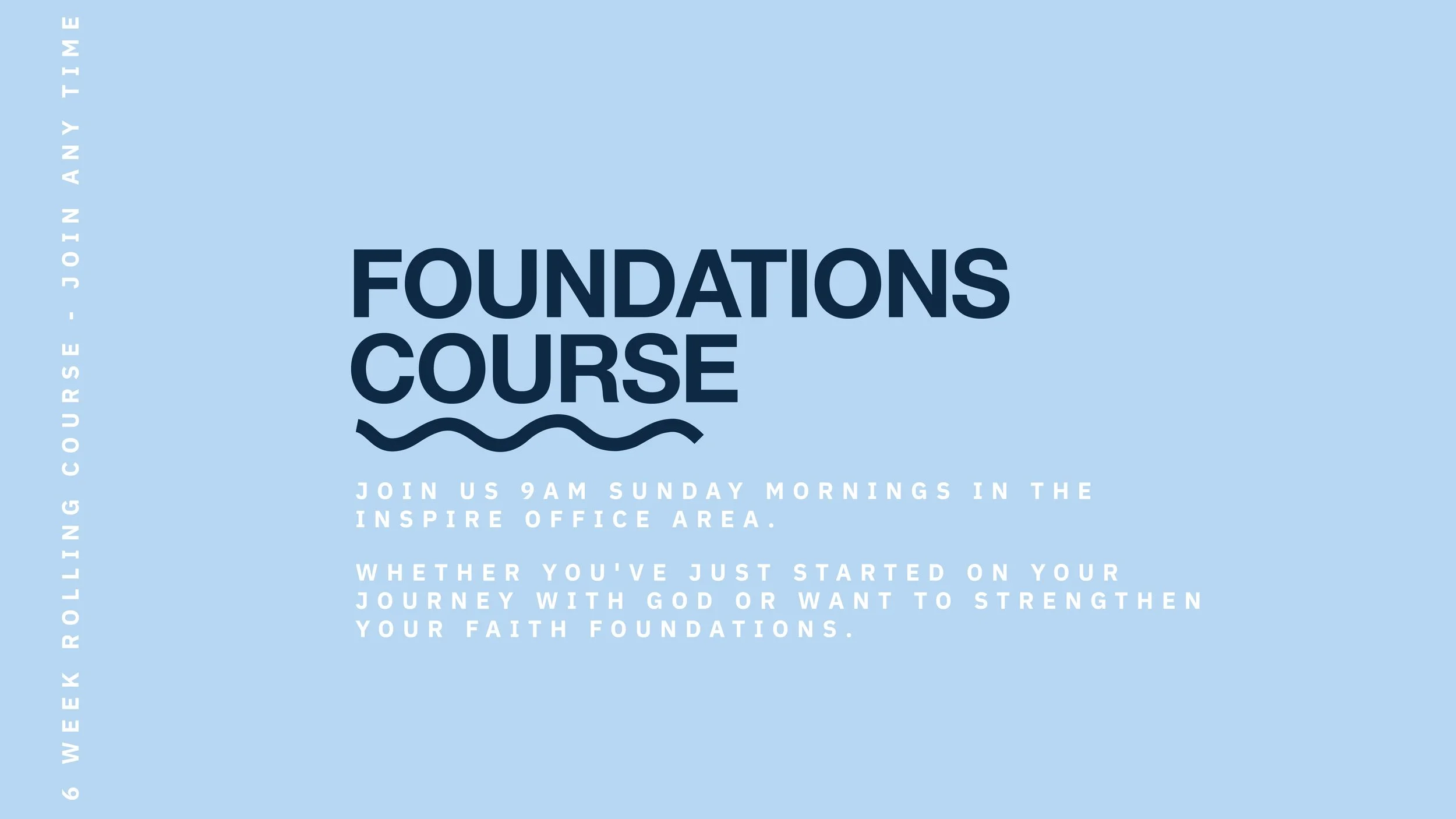 Foundations Class