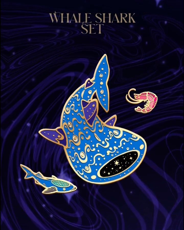 There&rsquo;s only 2 weeks left of the lovely leviathans enamel pin Kickstarter!! We&rsquo;re SUPER close to unlocking the next pin design!! The biggest thank you to everyone who&rsquo;s supported already 💗💗💗 You&rsquo;re the reason I&rsquo;m able