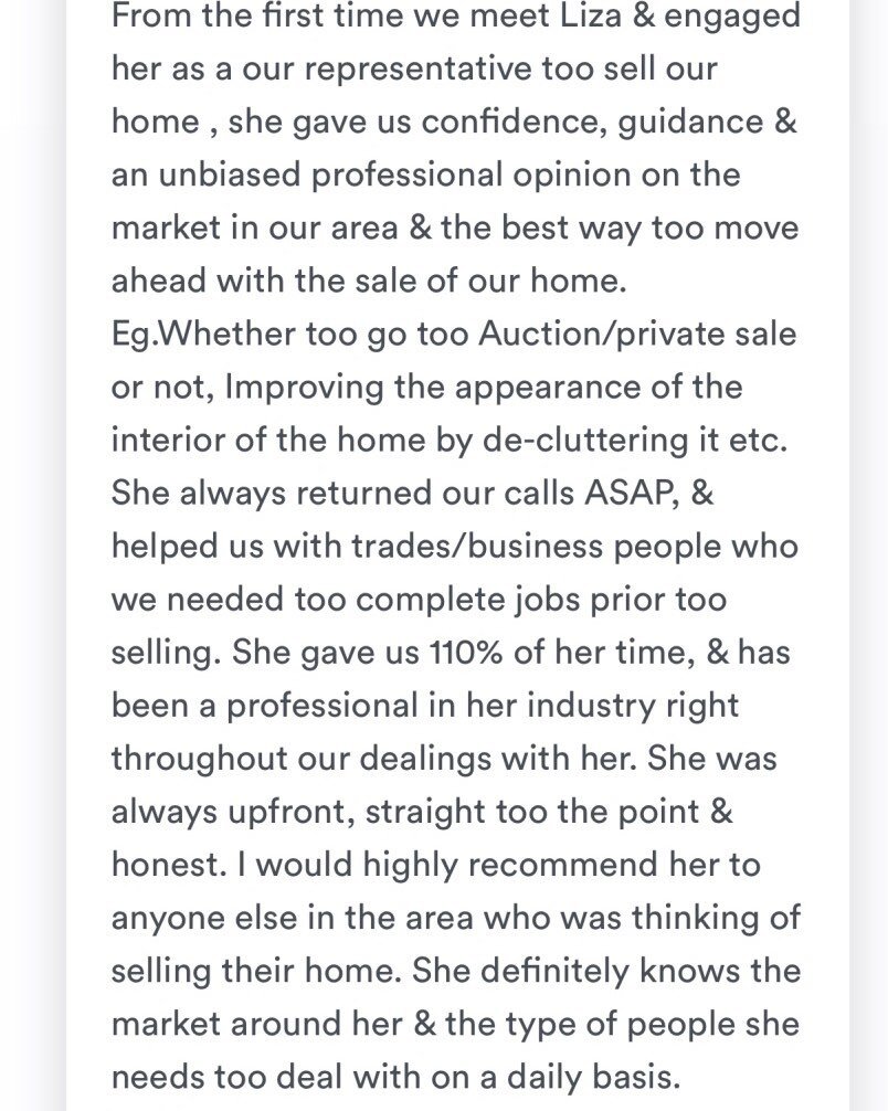 Latest review.
Thank you Vikki and Barry.