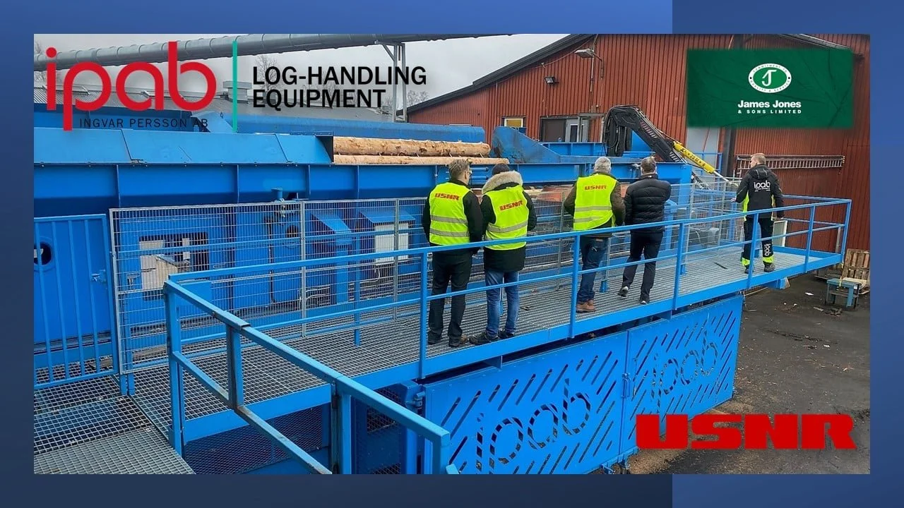 Intressant möte med representanter för James Jones &amp; Sons Ltd och USNR