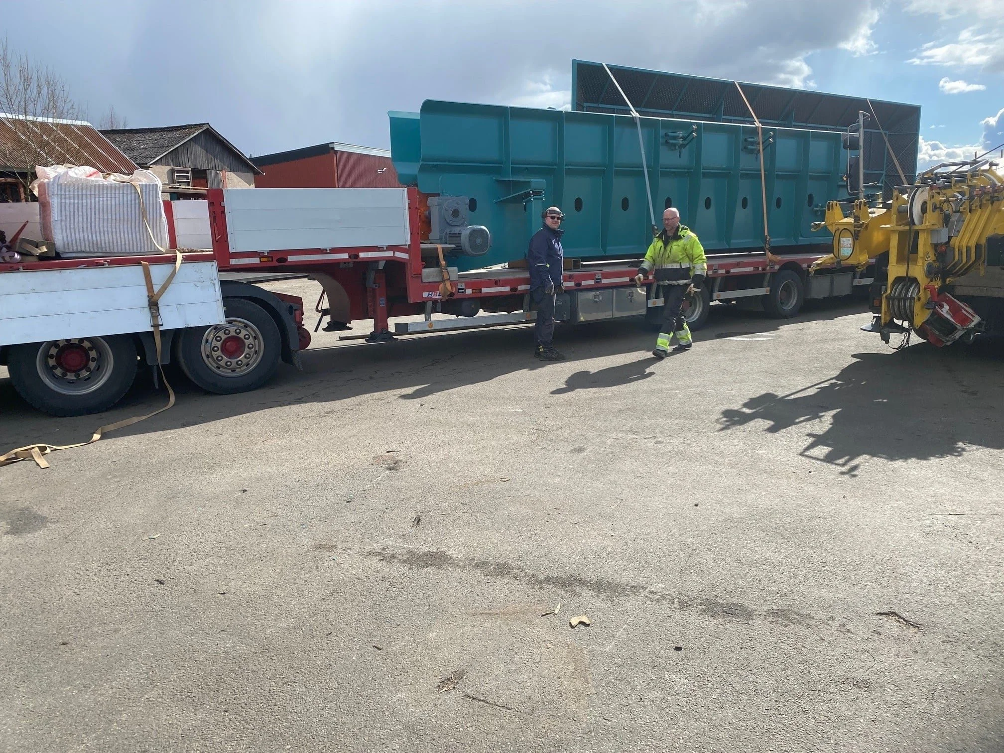 Ipab´s montageteam är just nu på väg norröver