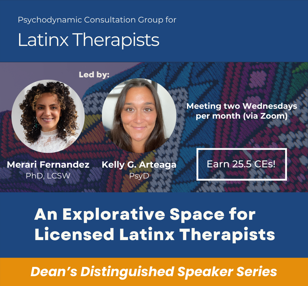 Psychodynamic Consultation Group for Latinx Therapists