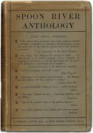 Cover page of the book 'Spoon River Anthology' showing the title and author C. W. Weekley.