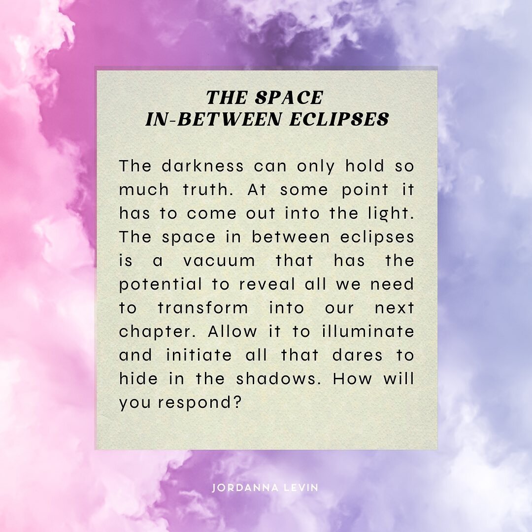 Eclipses always come in pairs (on rare occasions in trios) and the space in-between each eclipse is almost as potent and transformative as the eclipses themselves. The theme of this particular in-between as we head into a Scorpio Lunar Eclipse on May