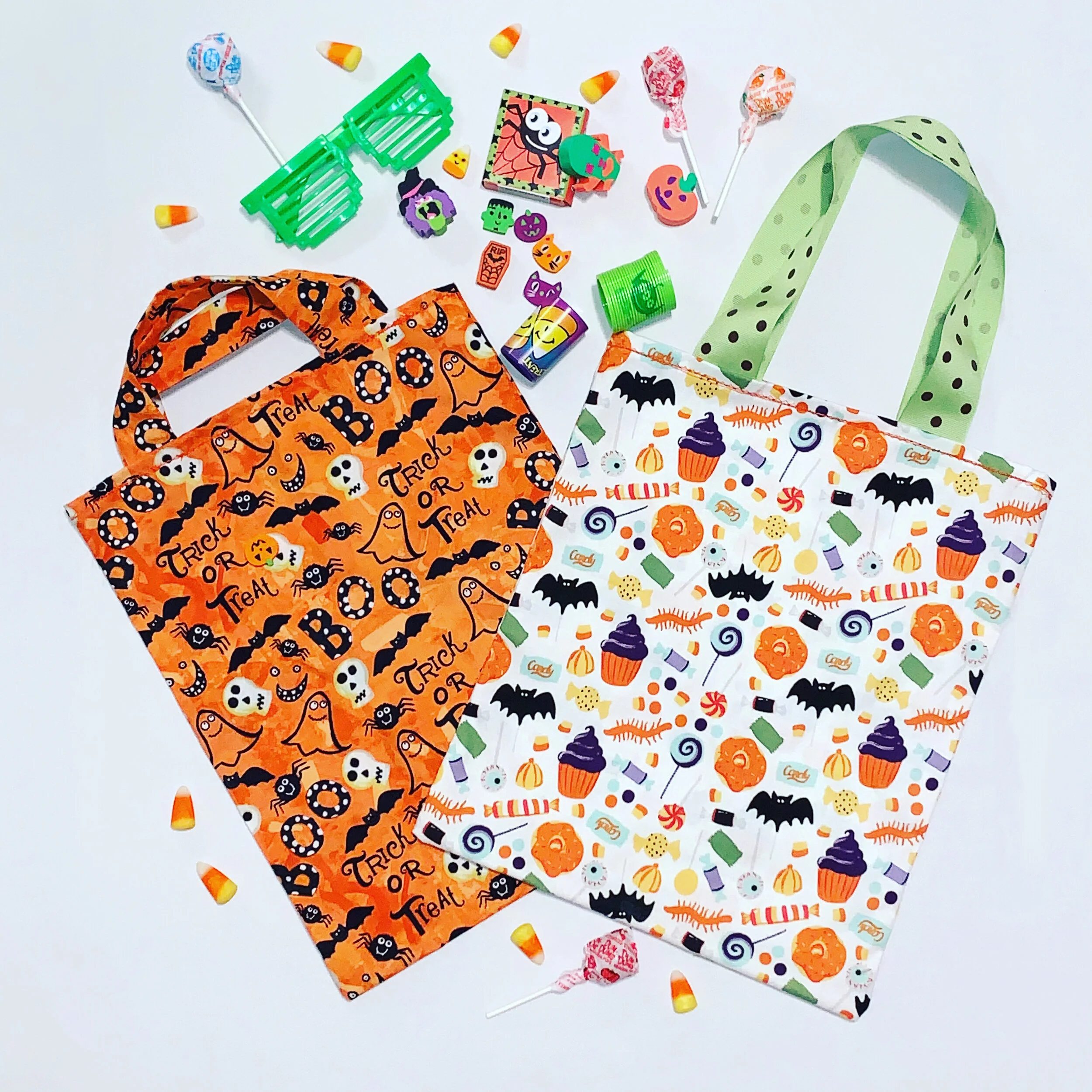 Halloween Boo Tote $10.00 Halloween Treats Tote $10.00 SOLD OUT