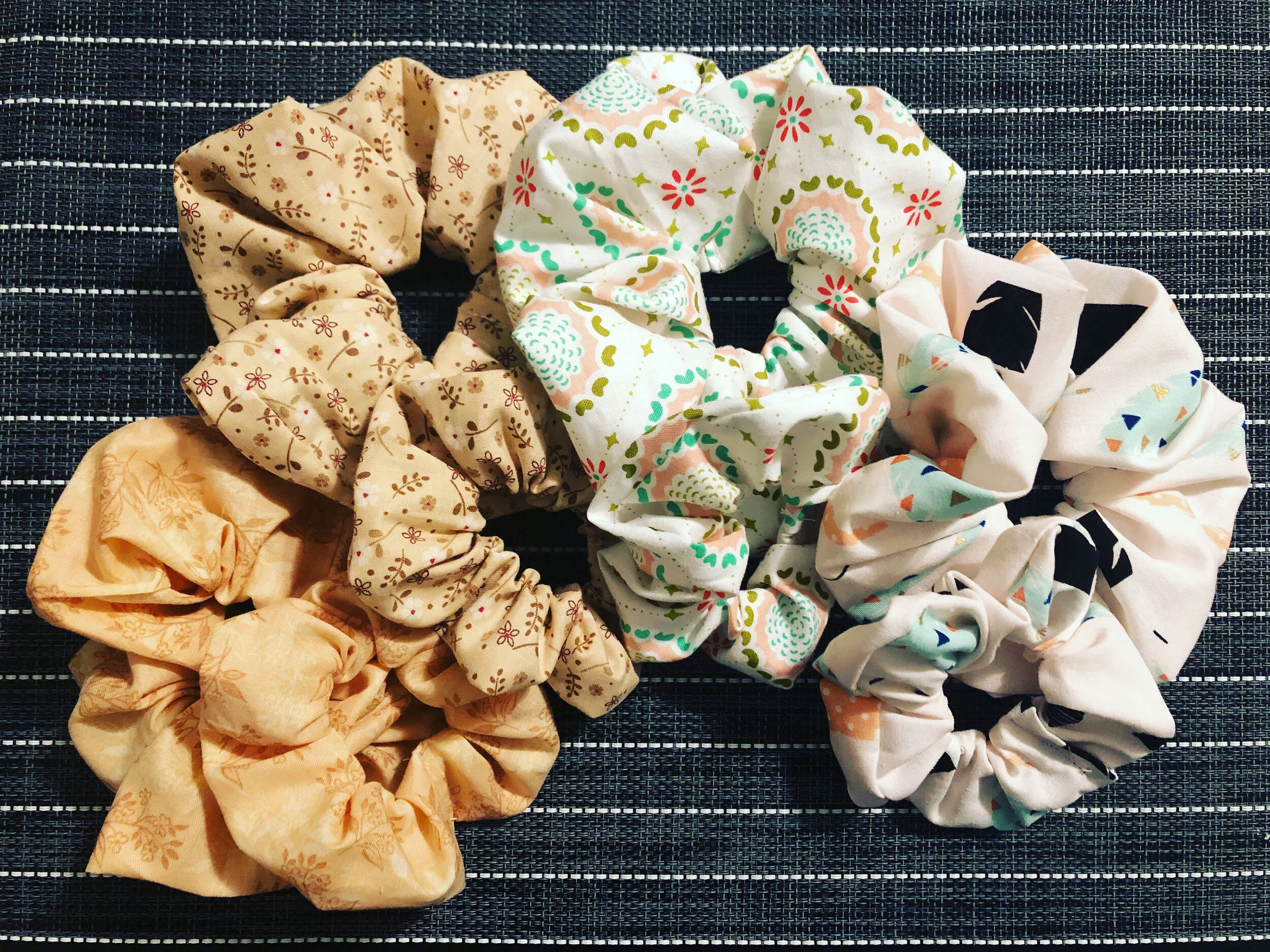 Grandiose Hair Scrunchie and Bitty Hair Scrunchie (Set of 2) $6.00