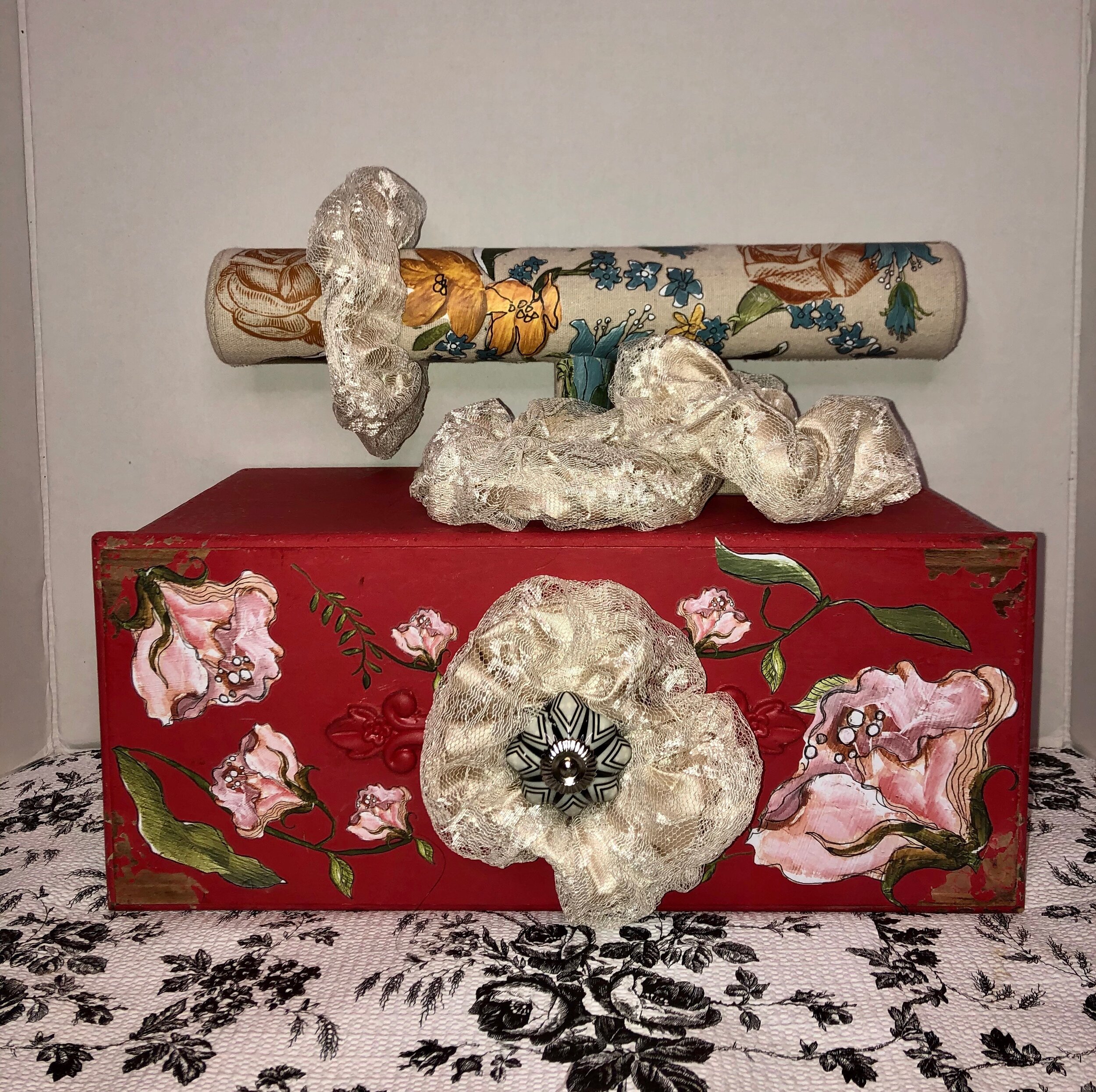 Hair Scrunchies - Lace &amp; Silk  $2.00