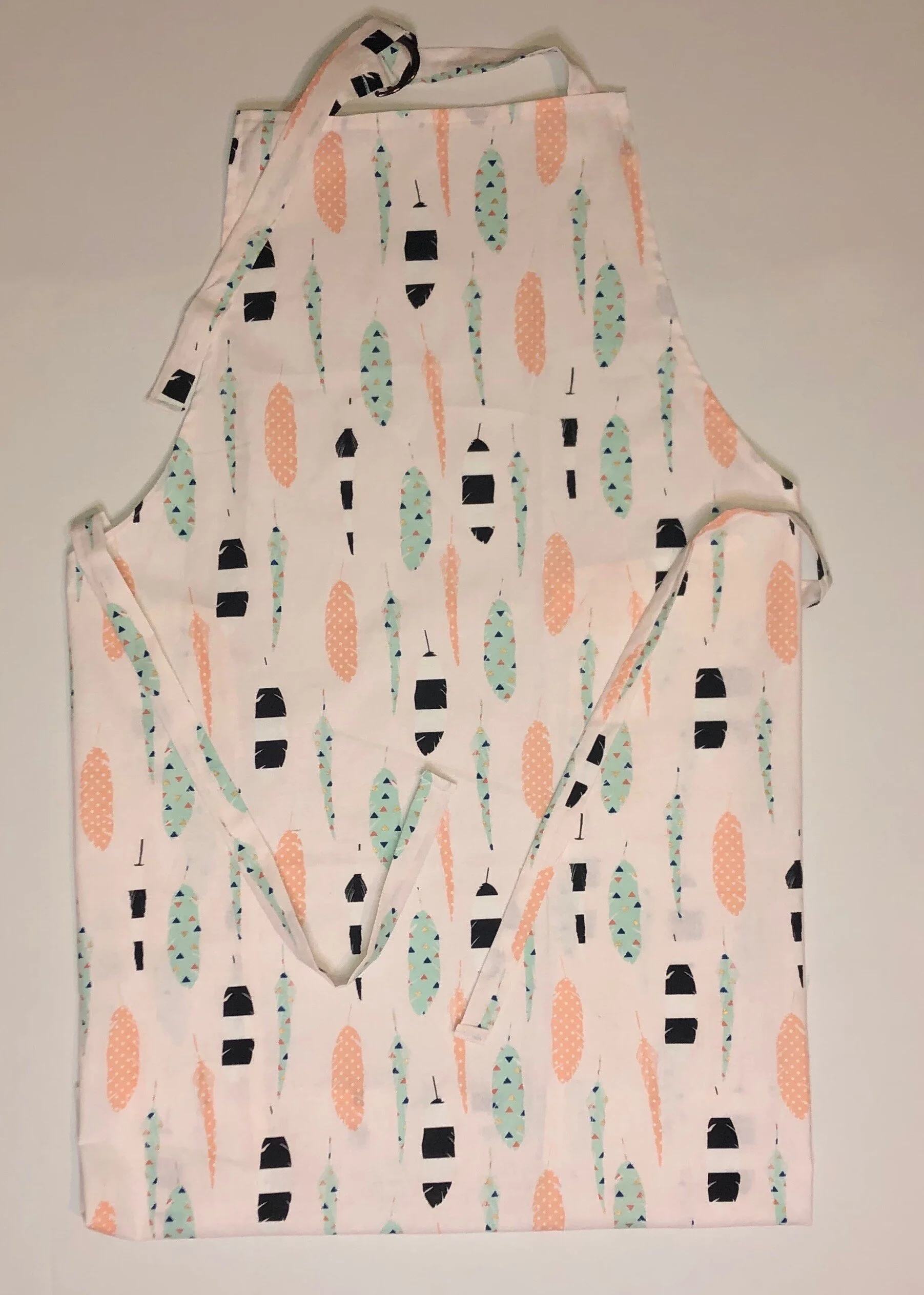 Boho Feathers Adult/Teen Apron $35.00