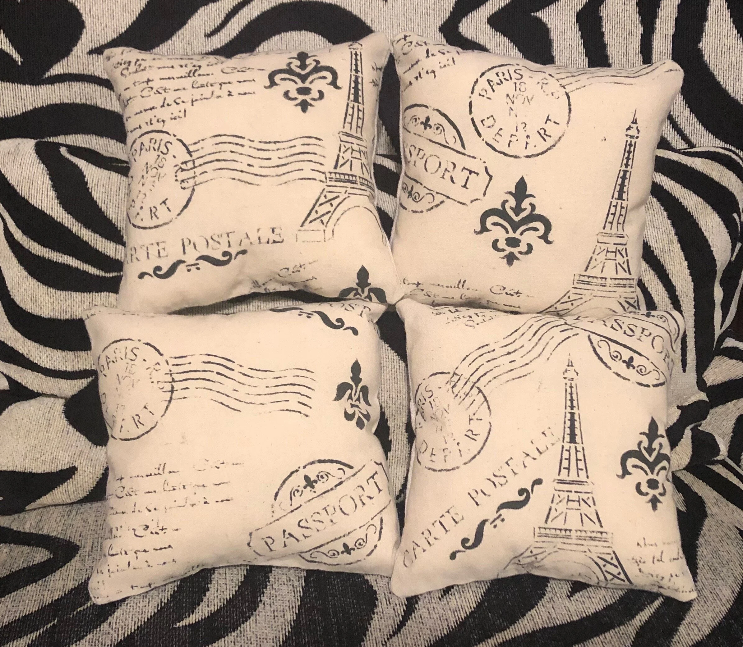 Paris Decoration Pillows $5.00  Sale 2 for $6.00