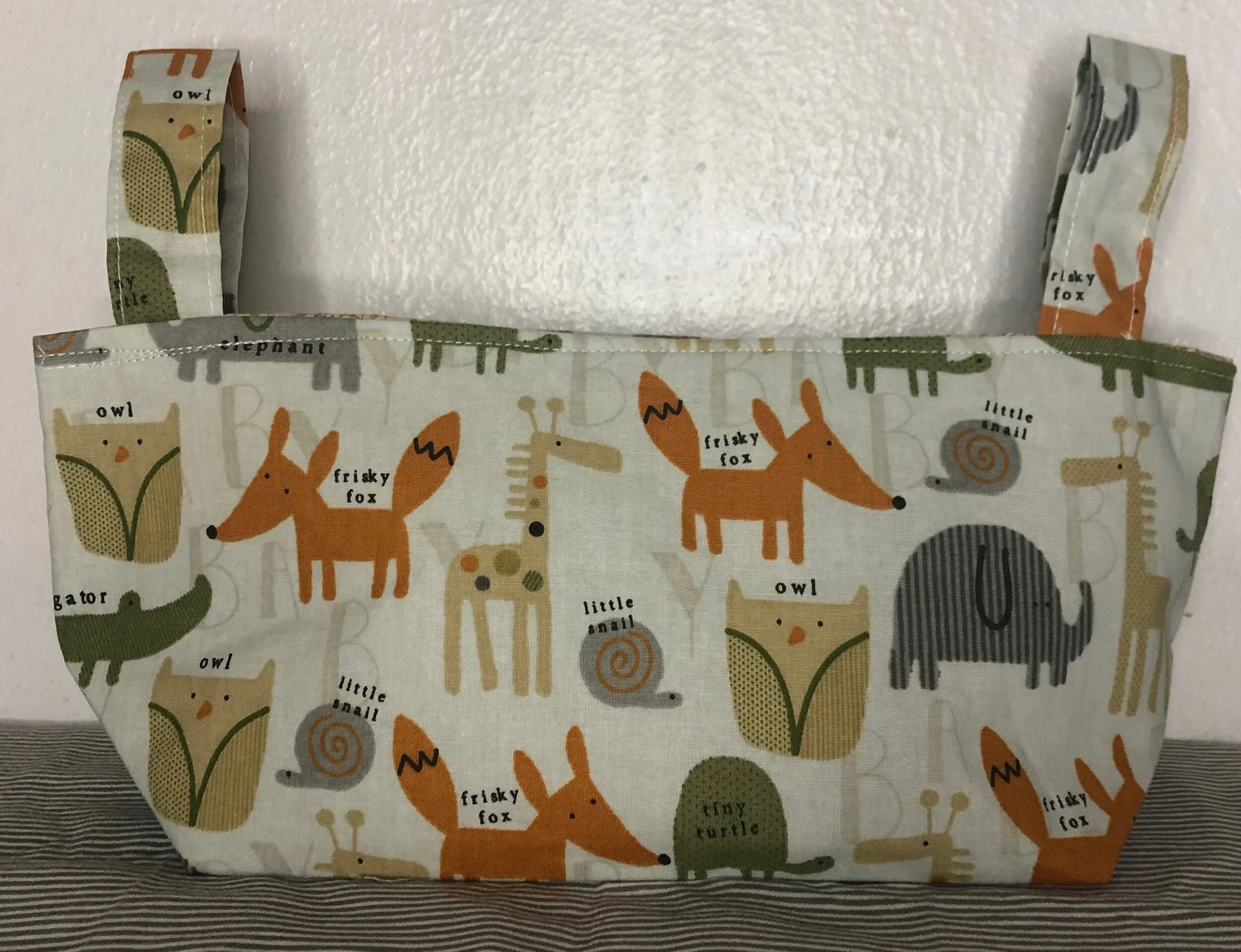  Zoo Animals Baby Bo Basket $14.00 