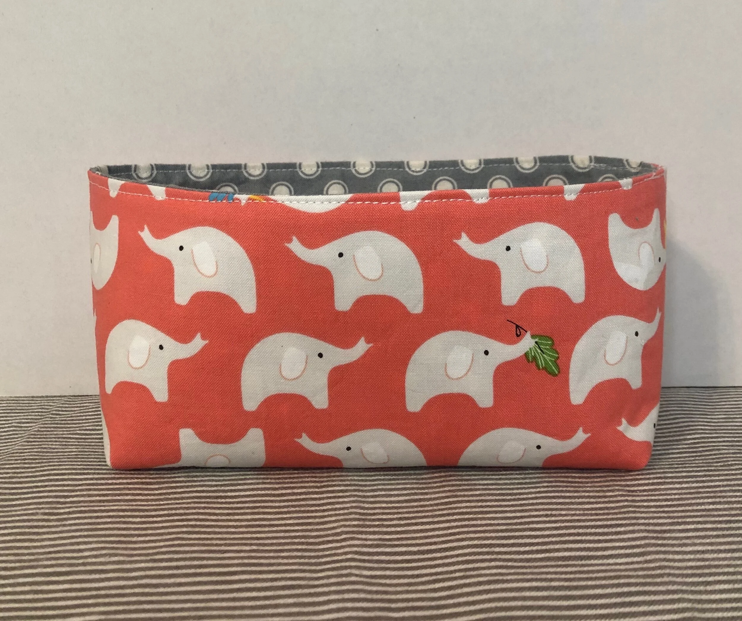 Elephants Baby Bo Basket $8.00 