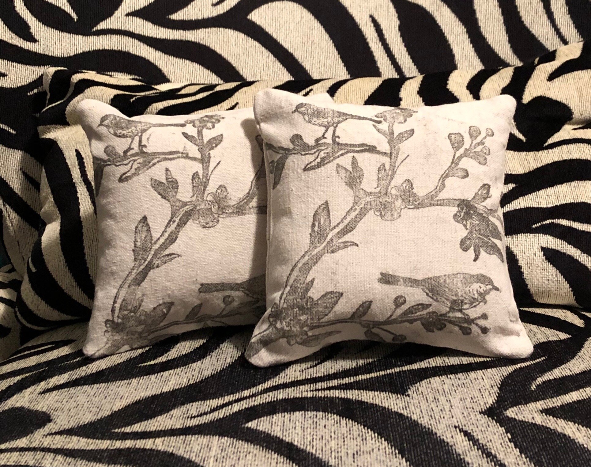 Birds on Branches Decoration Pillow $8.00  Sale 2 for $8.00