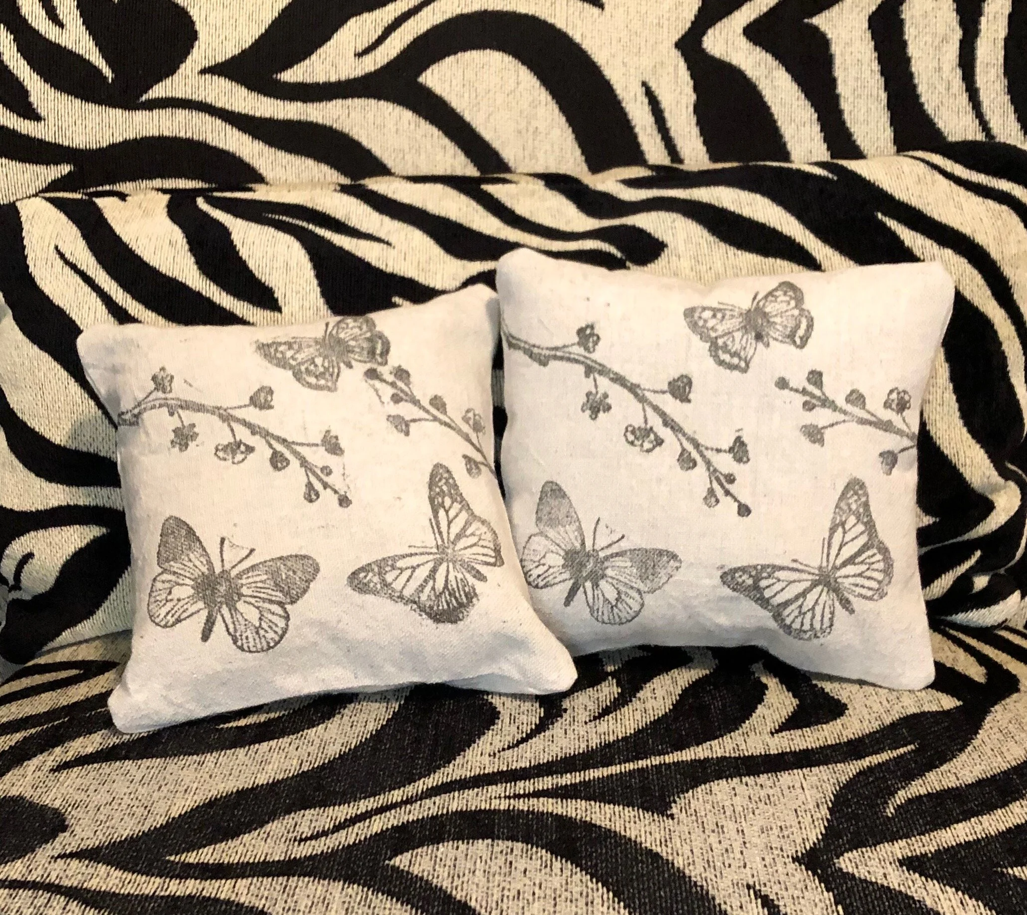 Butterflies Decoration Pillow $8.00  Sale 2 for $8.00