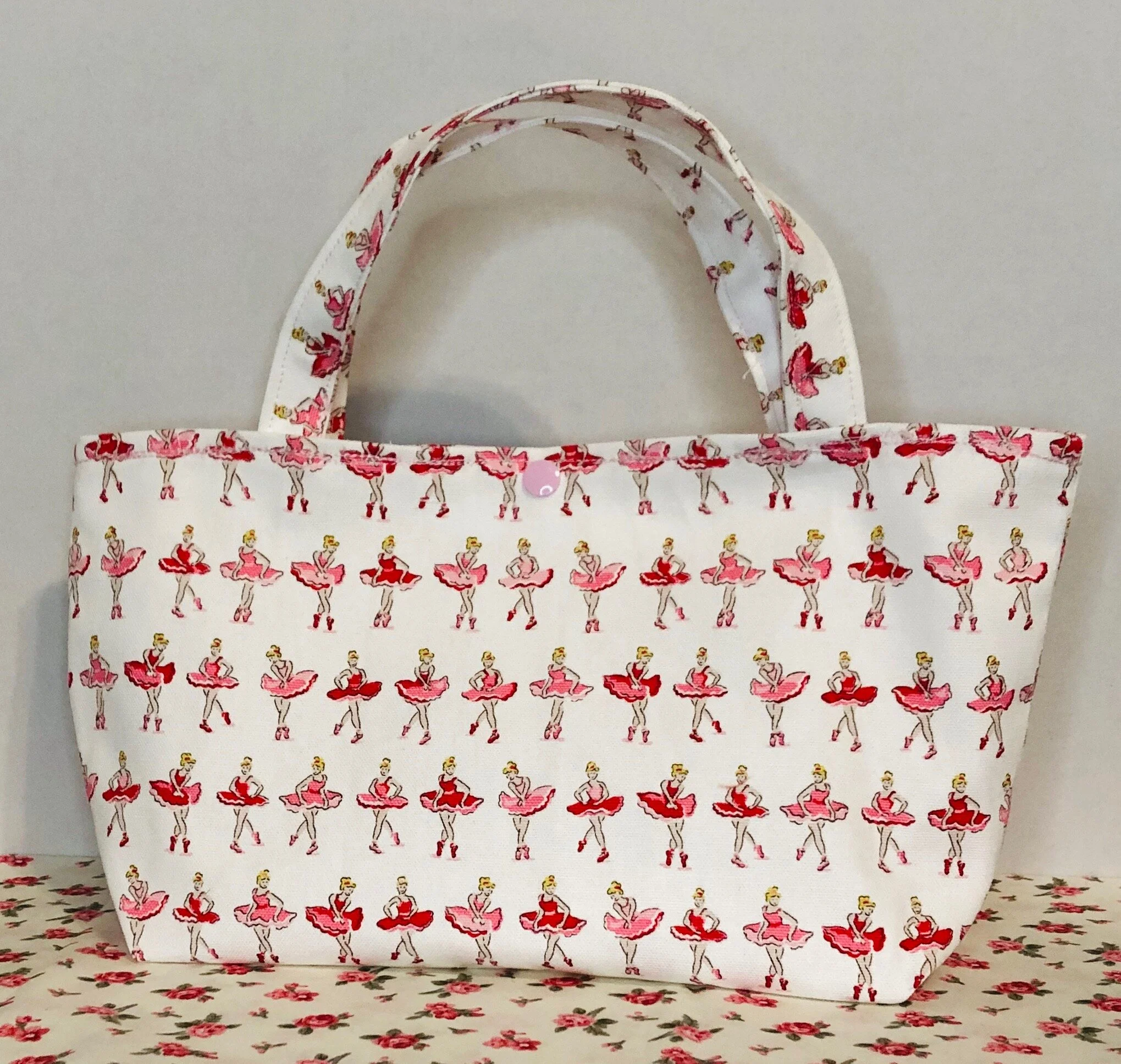 Ballerina Canvas Purse $15.00 