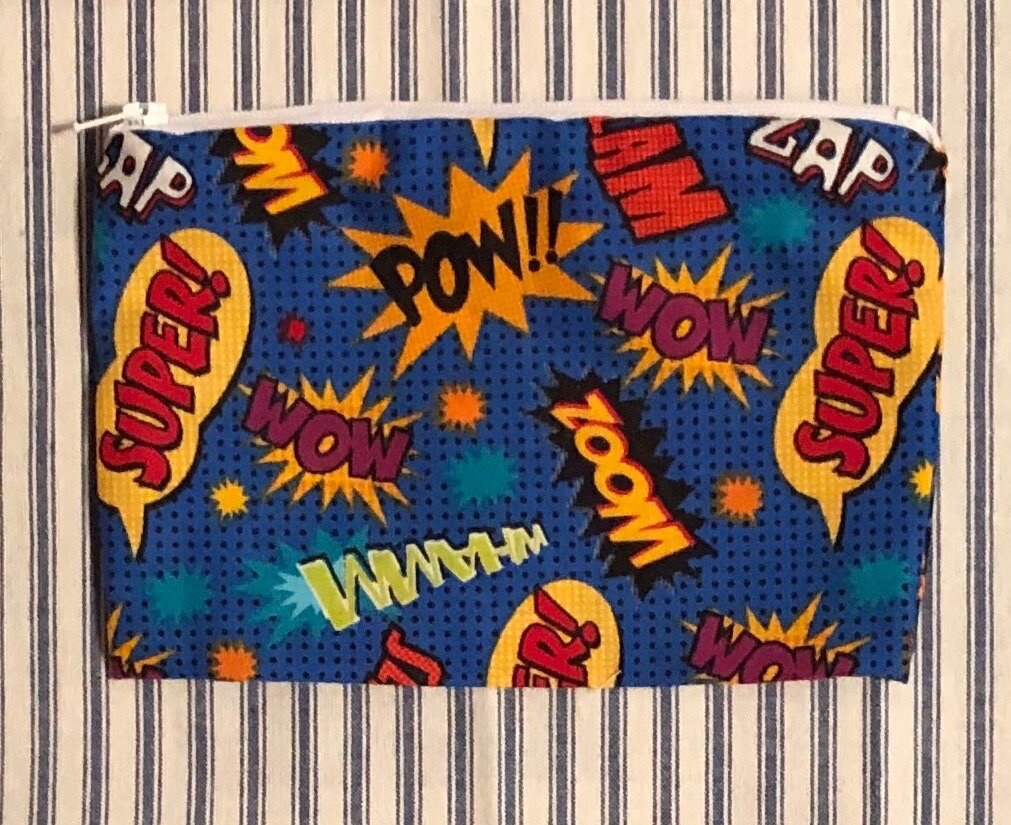 Comic Words Money Pouch $3.00