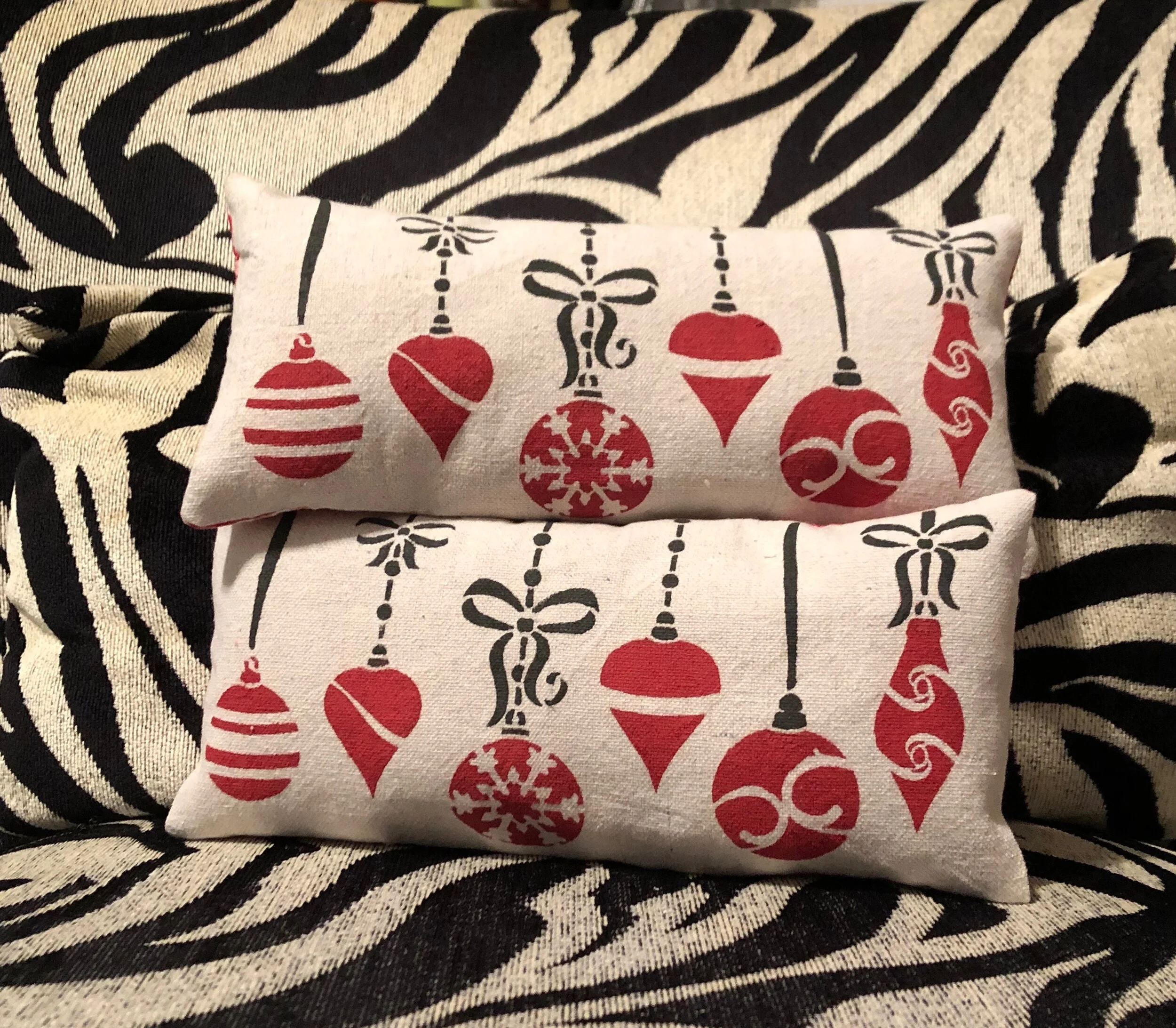 Christmas Ornaments Decoration Pillow $12.00