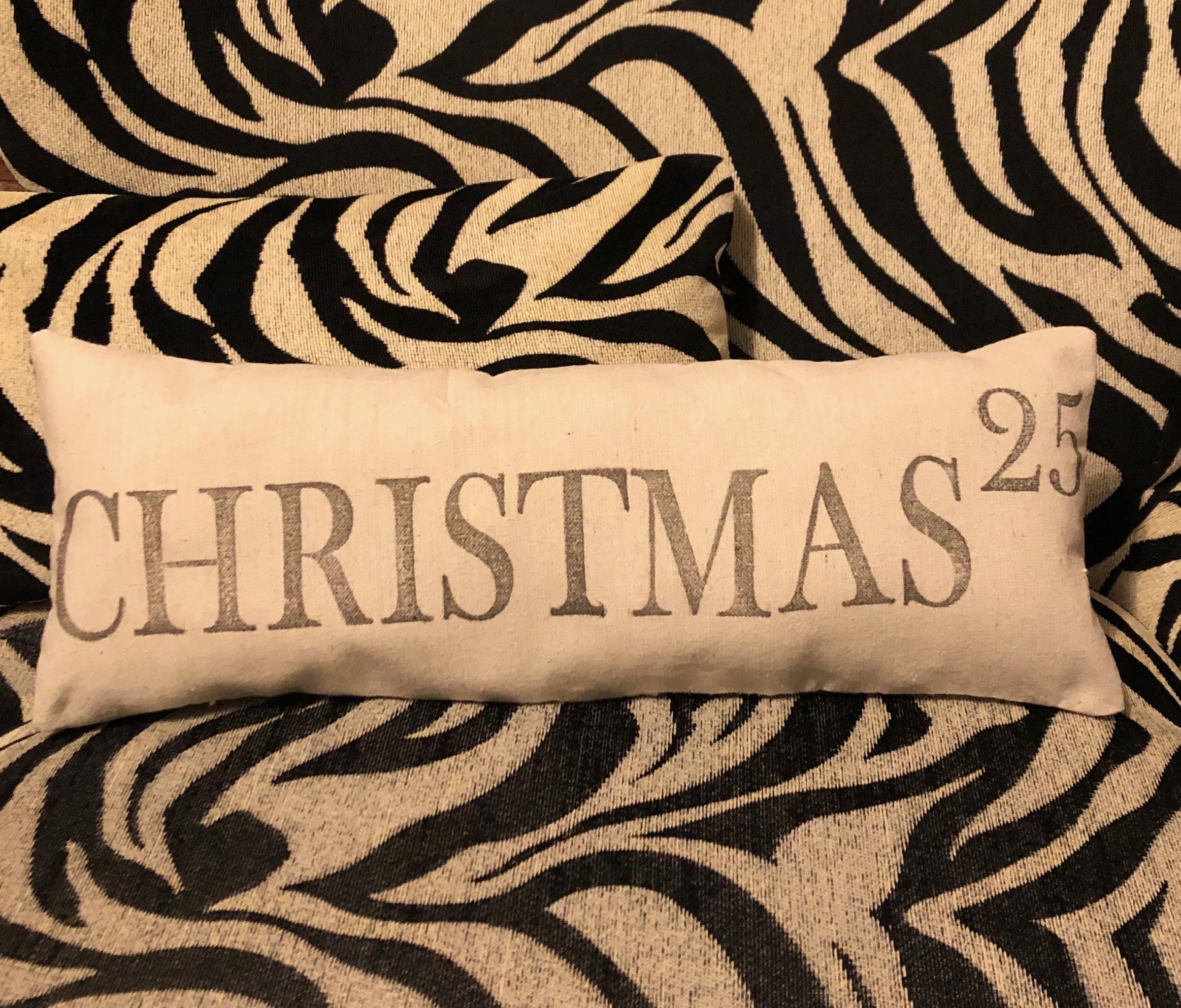 Christmas 25 Decoration Pillow $18.00 