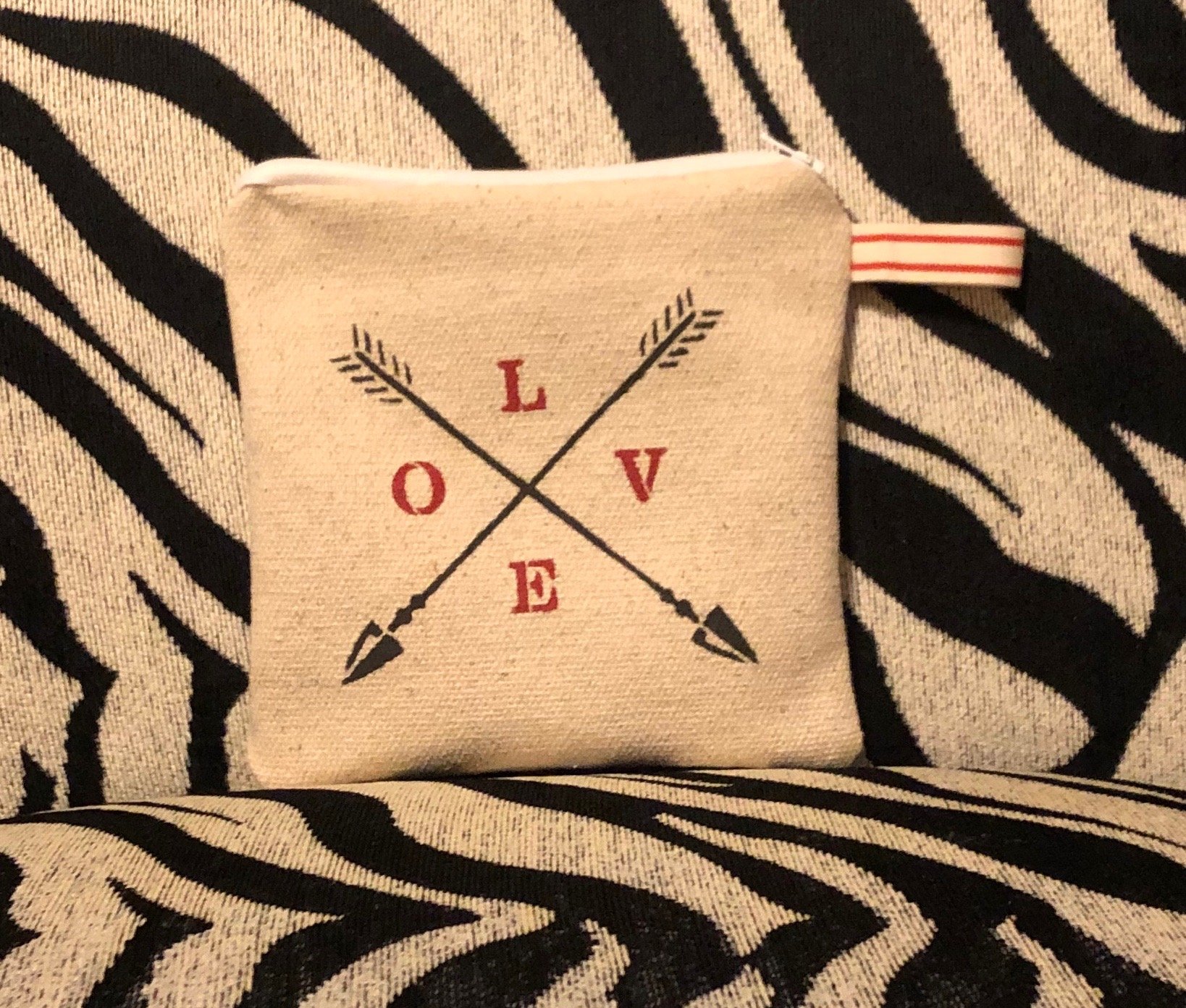 Love Arrows Beverley Makeup Pouch $8.00 