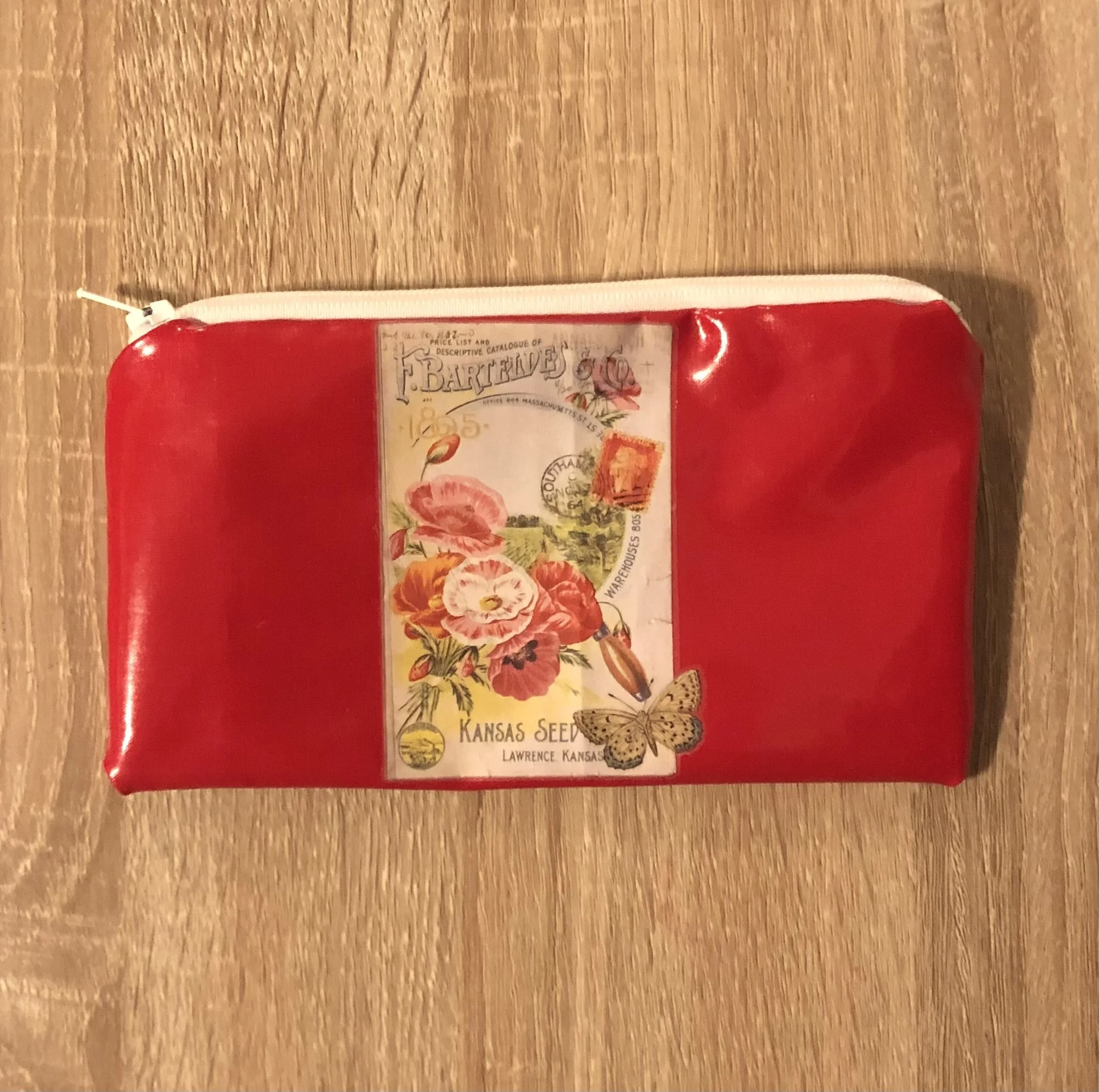 Hydrangea Flowers Beverley Pencil Pouch $5.00 