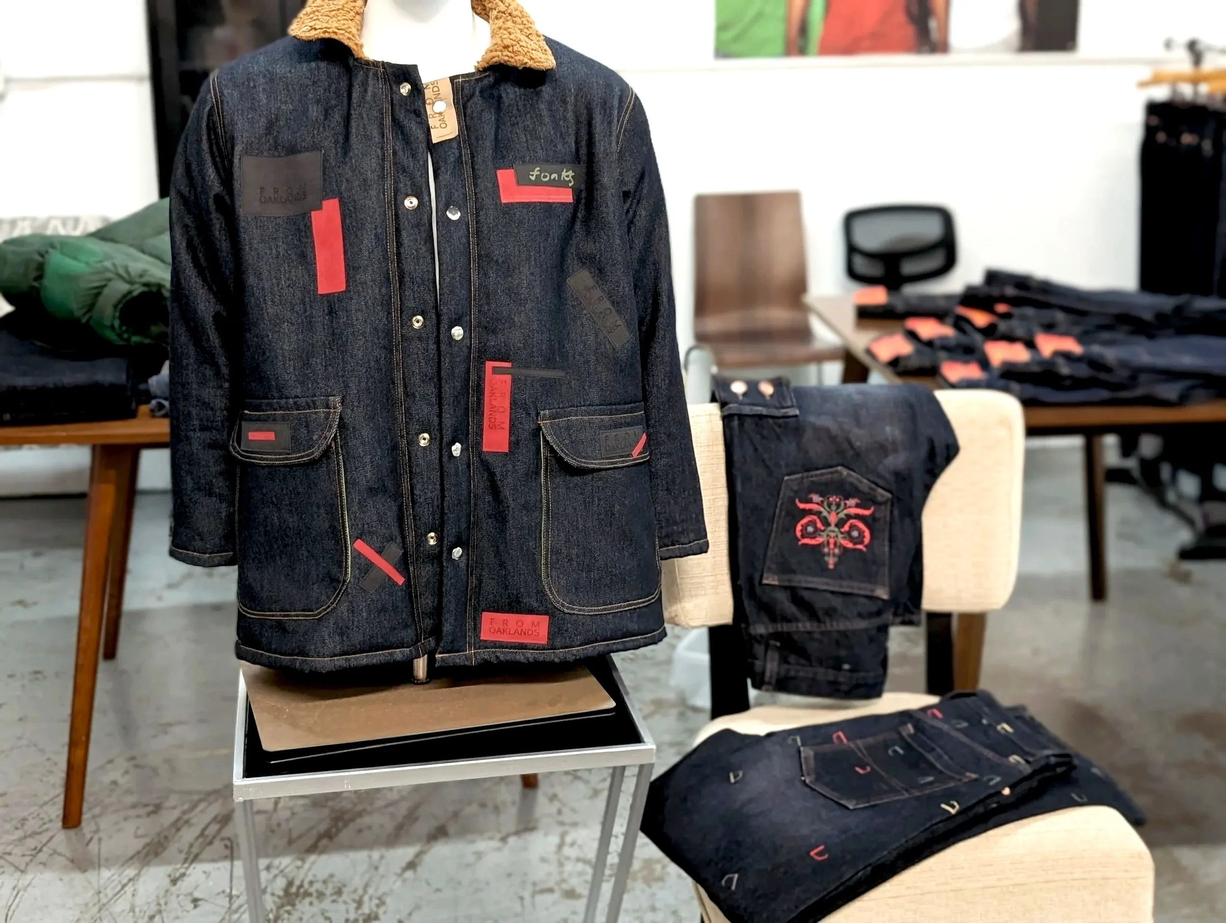 men's Fleece- Lined Denim Trucker Jackets 