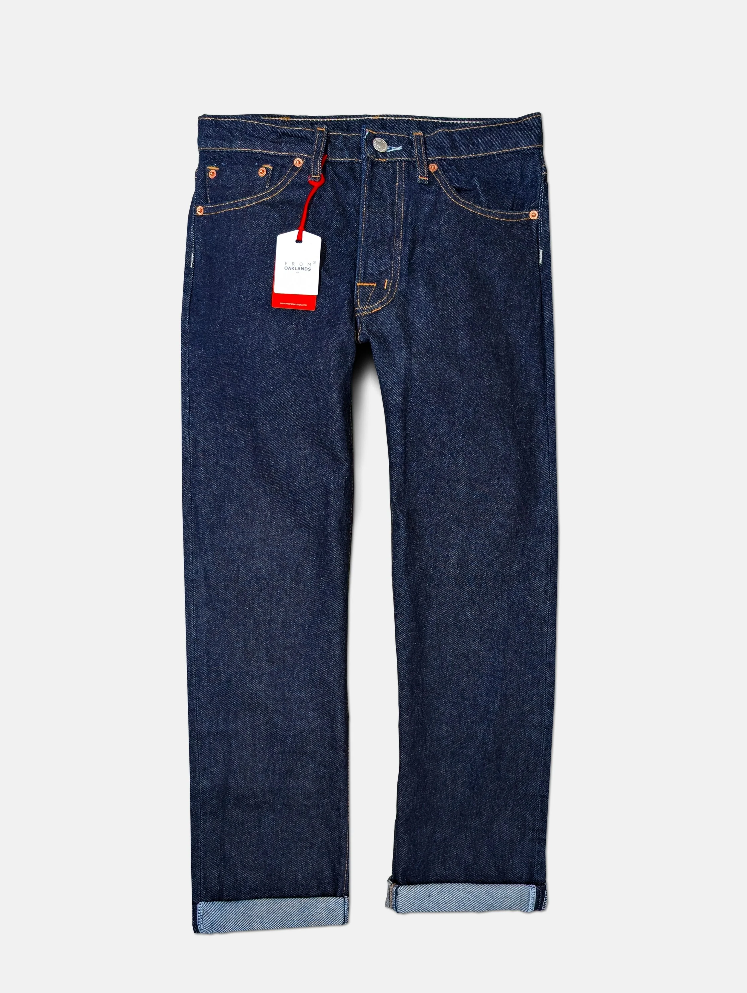 Denim US26 -Straight Fit Men's Jeans