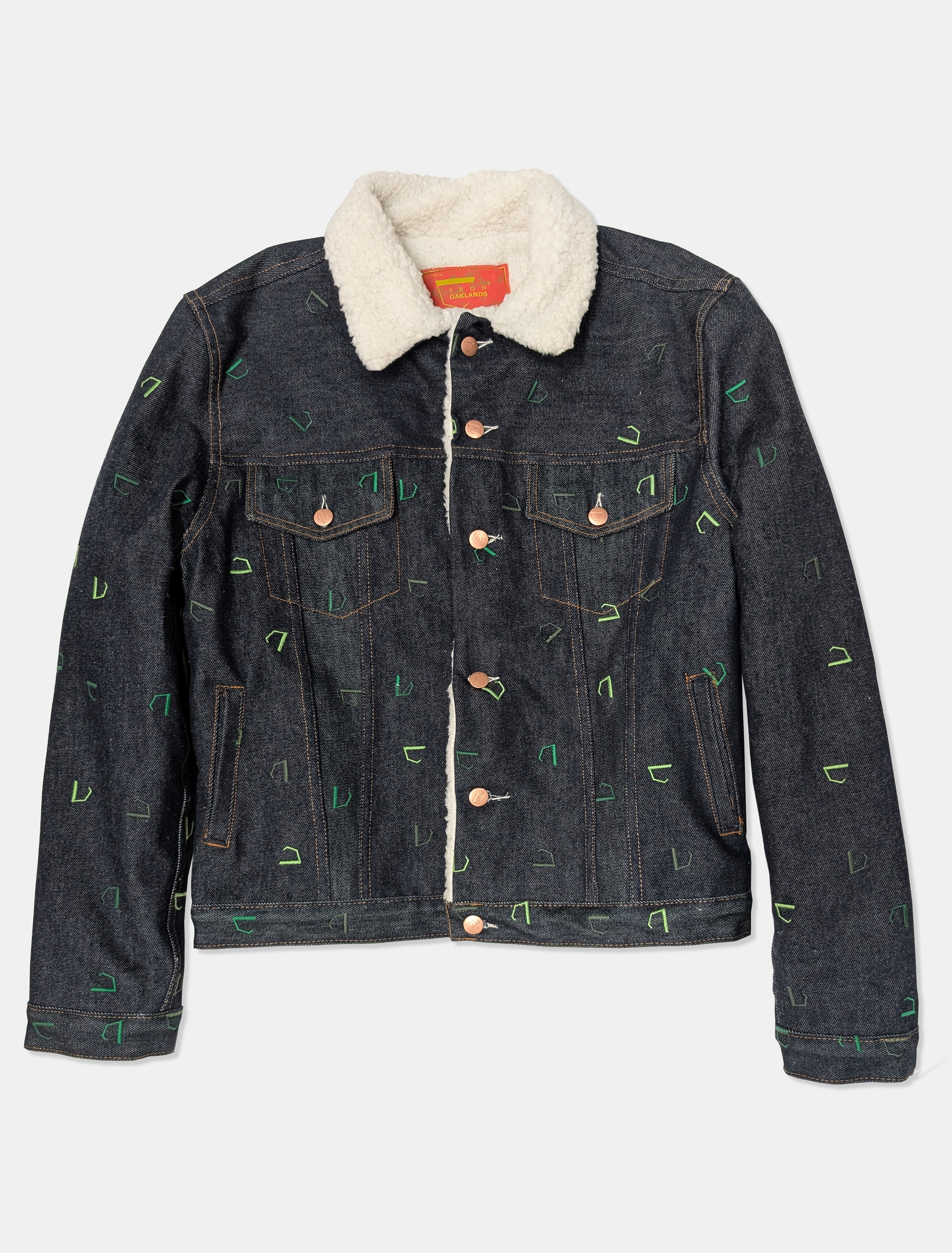 Rodrigue Fleece-lined Denim Jacket