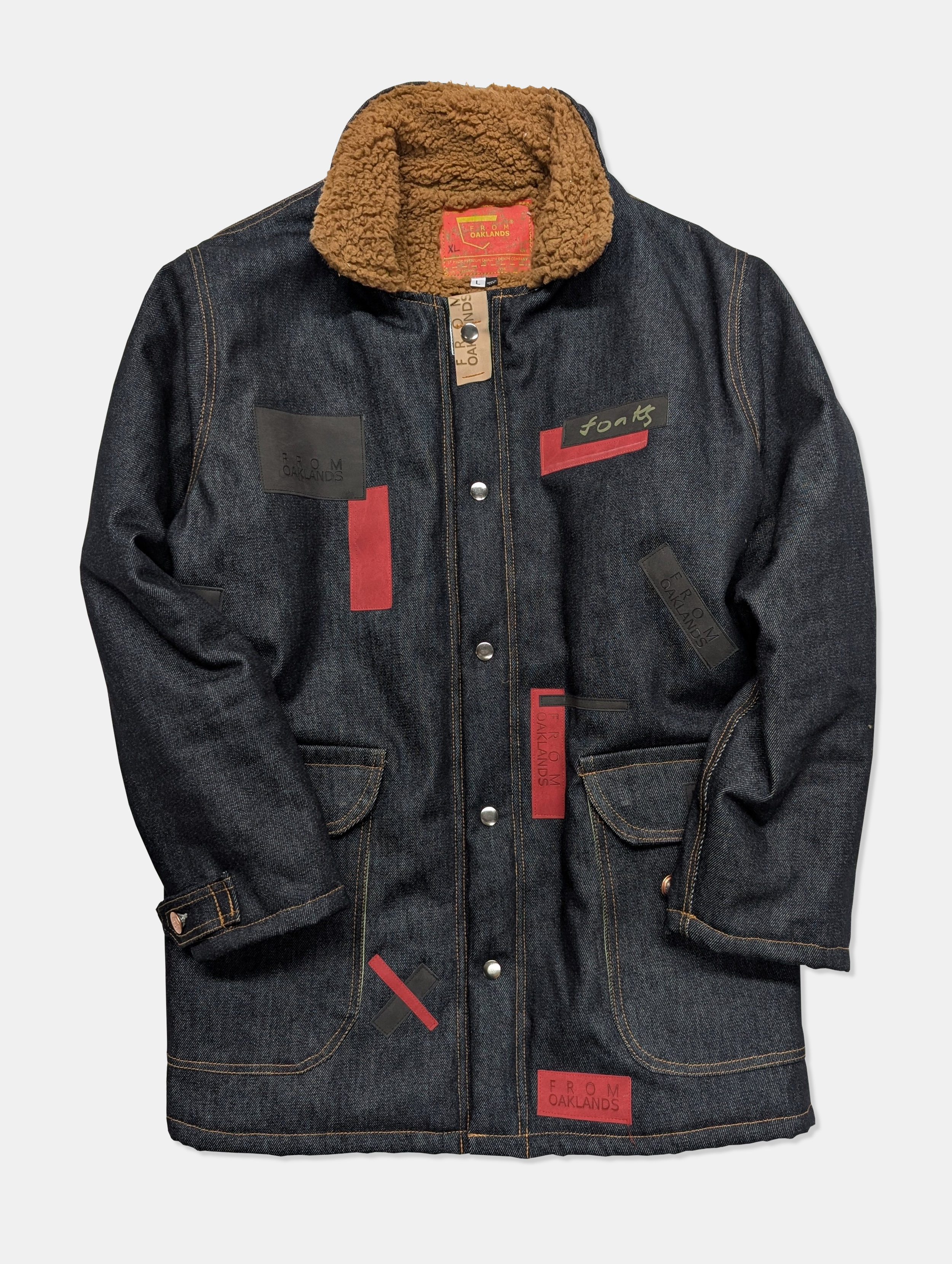 Roland Fleece-lined Denim Outerwear Jacket