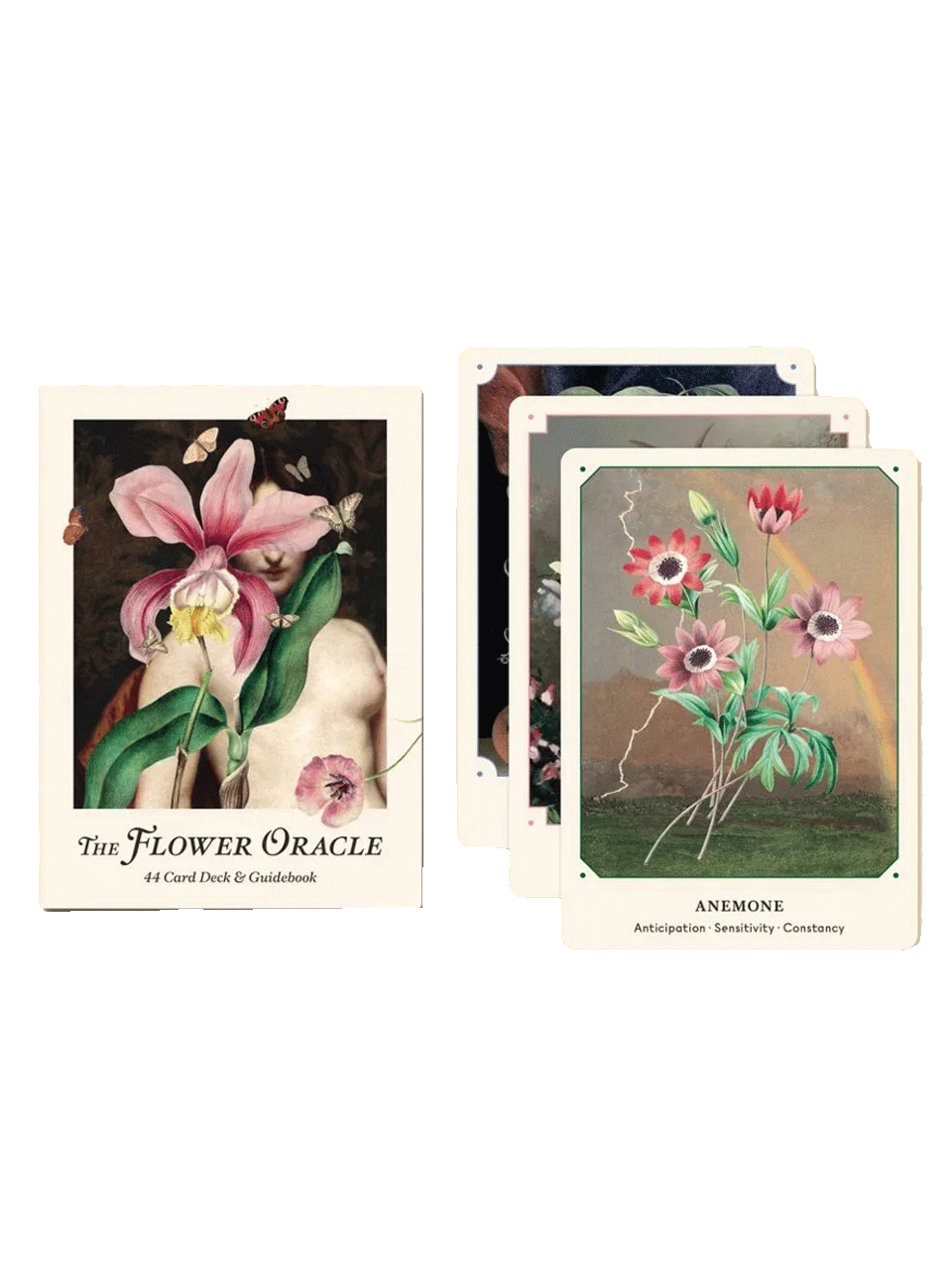 The Flower Oracle: 44 Card Deck and Guidebook