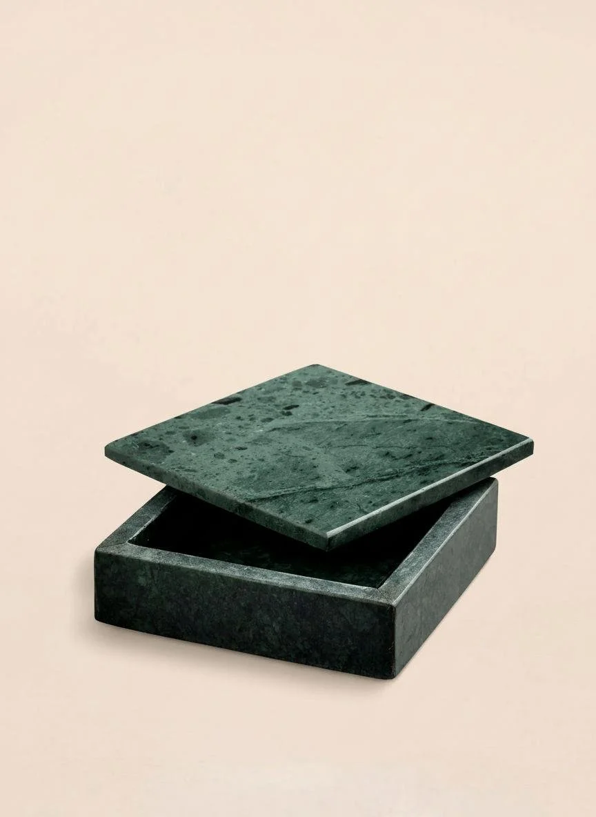 Marmor Box grün