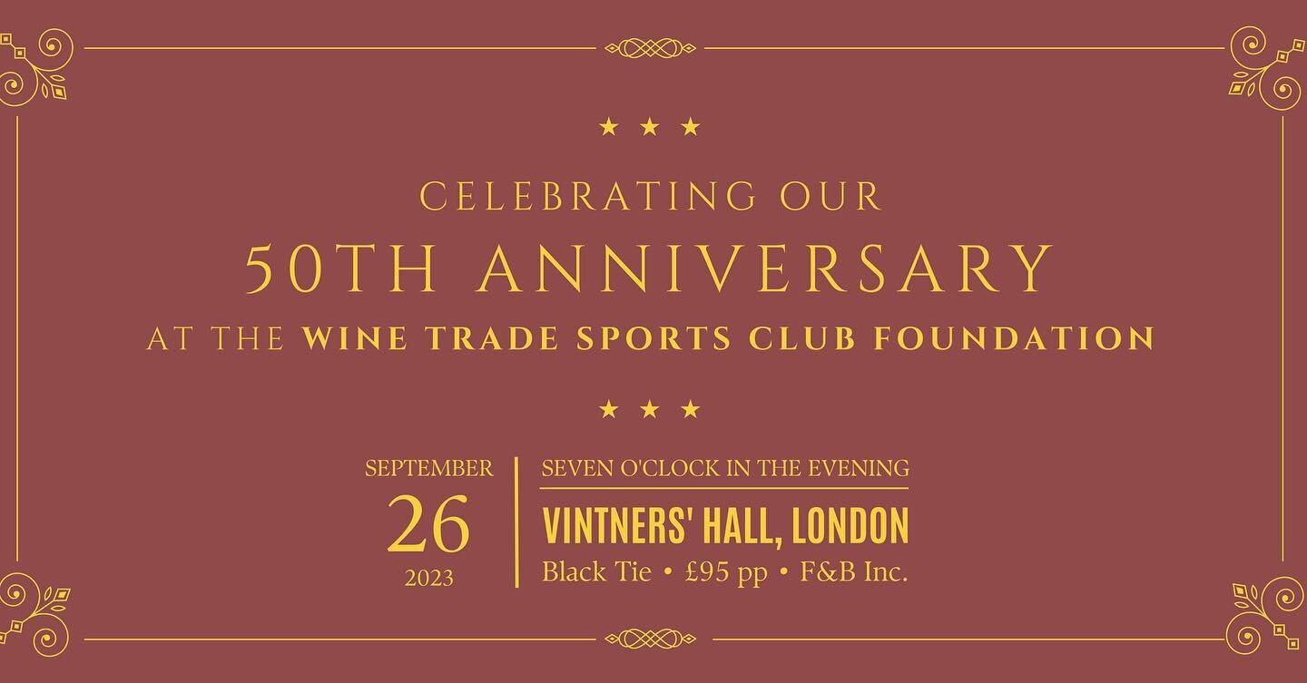 Save the date&hellip;!!

Tickets will go on sale soon, first come first served.

For 50 years our foundation has been raising money to support those in need within the wine and spirits trade. Help us celebrate our foundation this year!